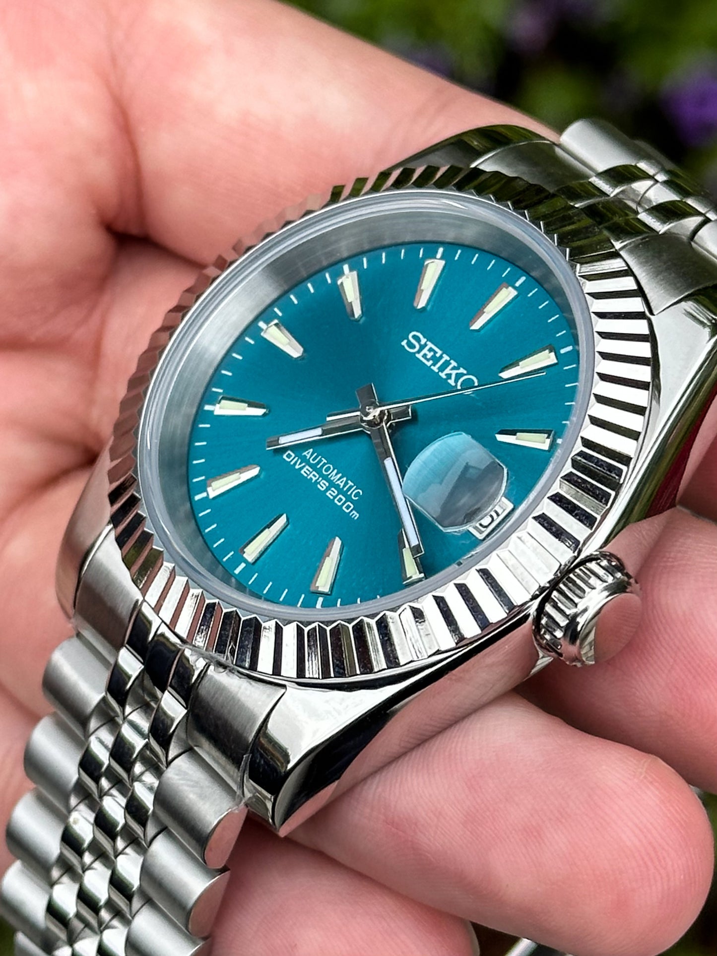 "Ice Blue" Datejust Mod