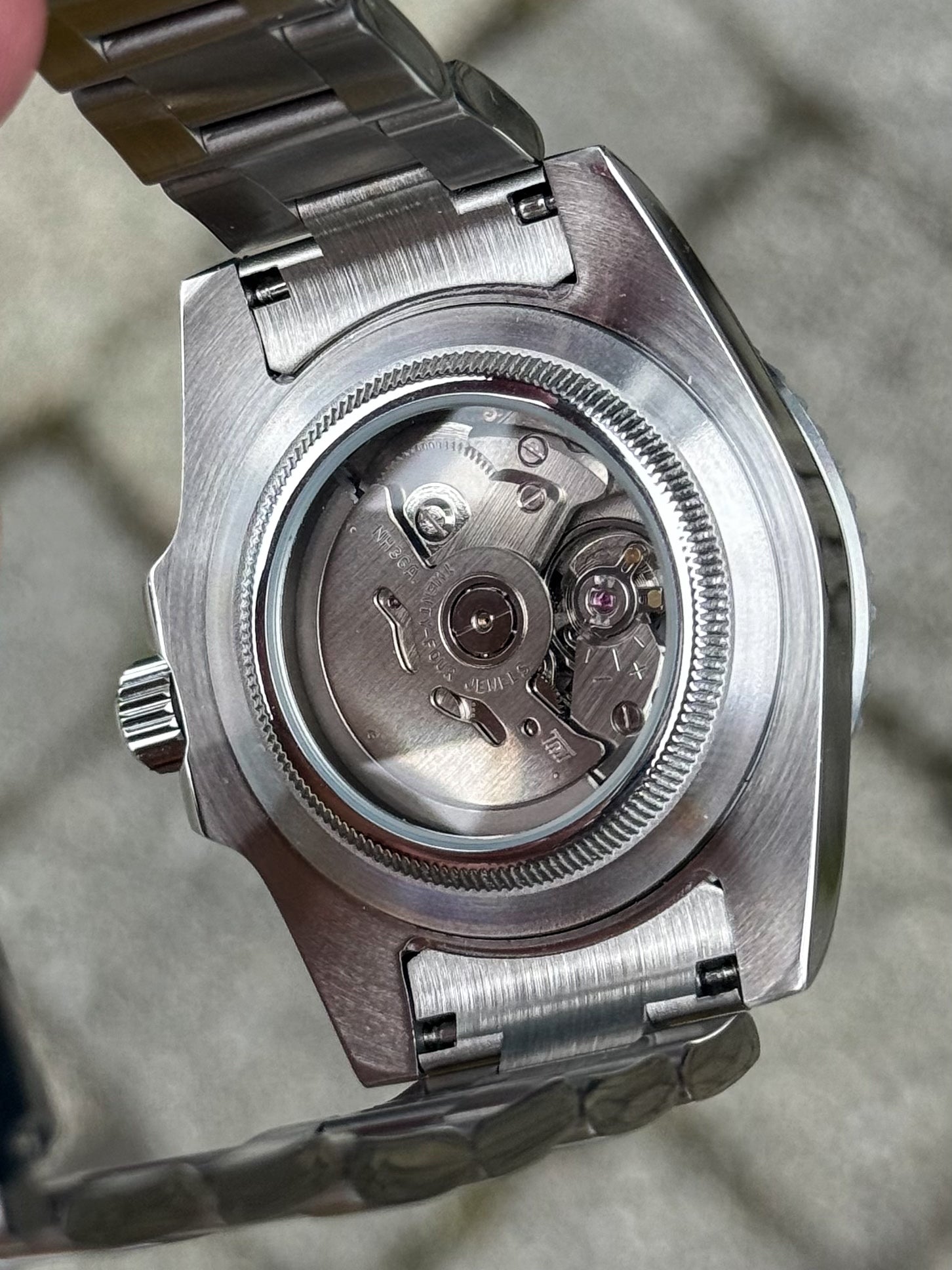 ’Rhodium’ Yacht-Master Mod