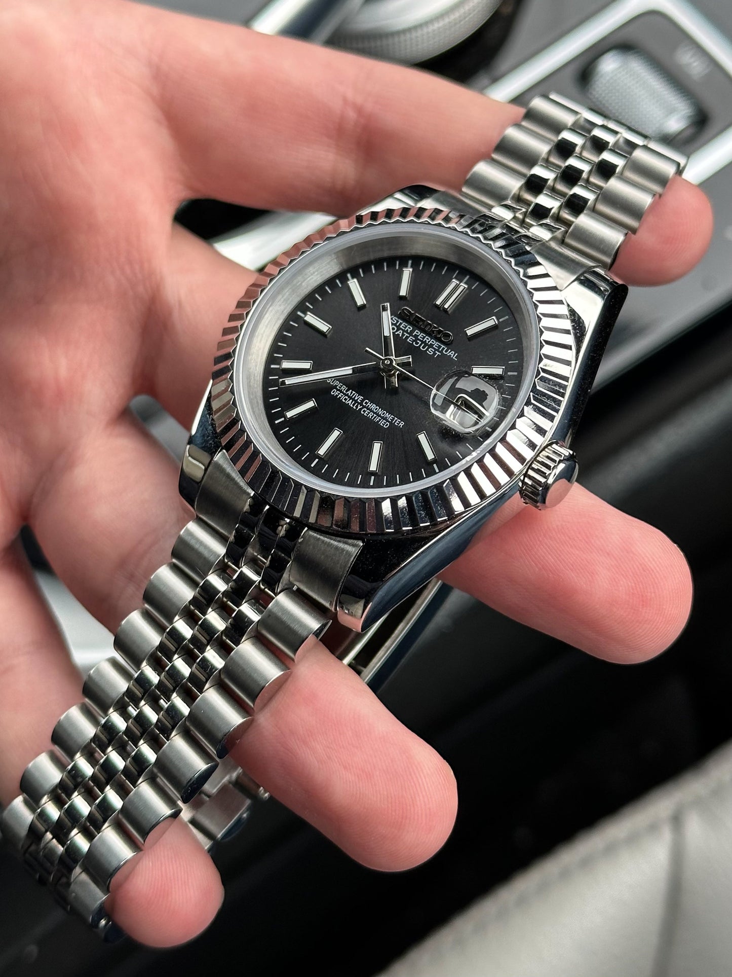 ’Black Dial’ Datejust Mod