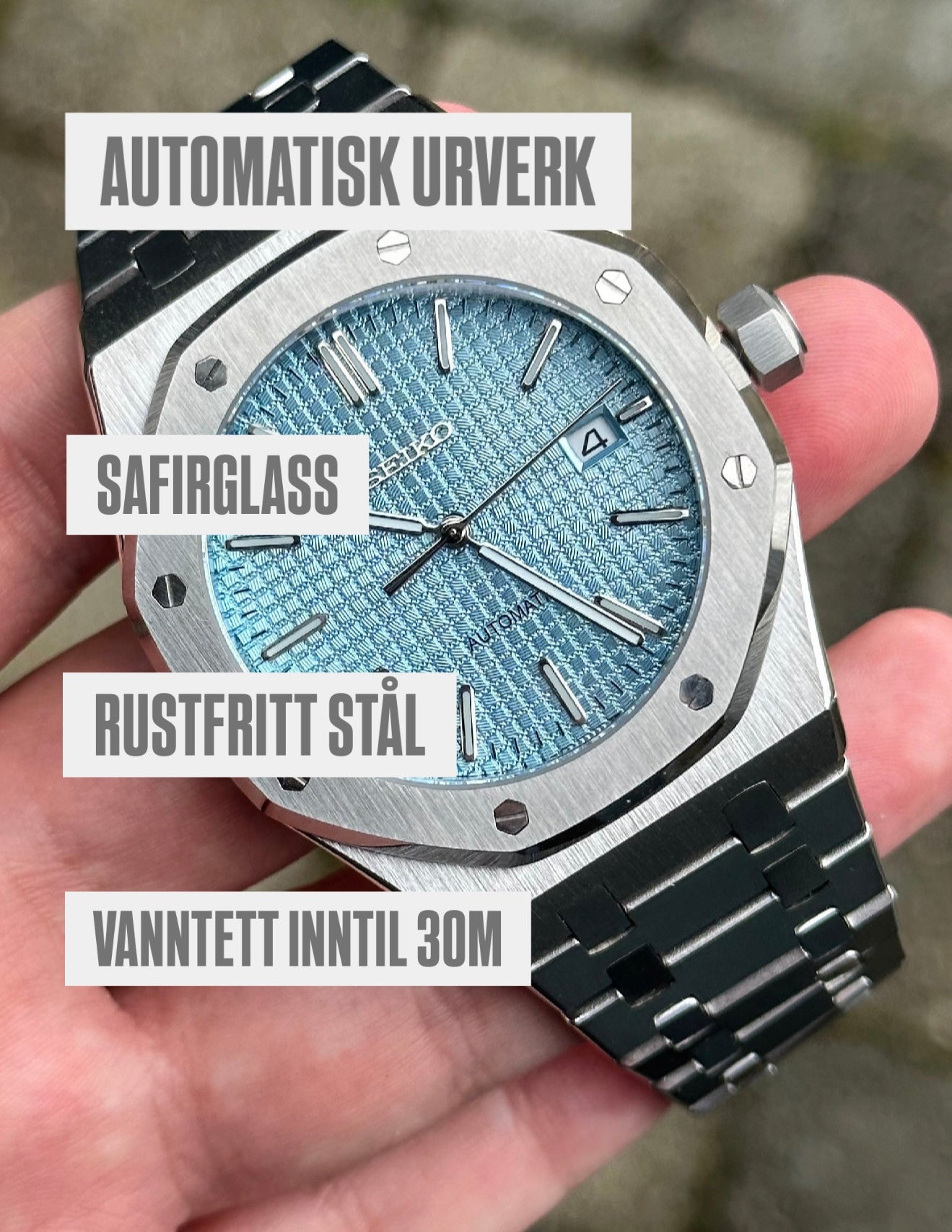 "Frosted Arabic" Royal Oak Mod