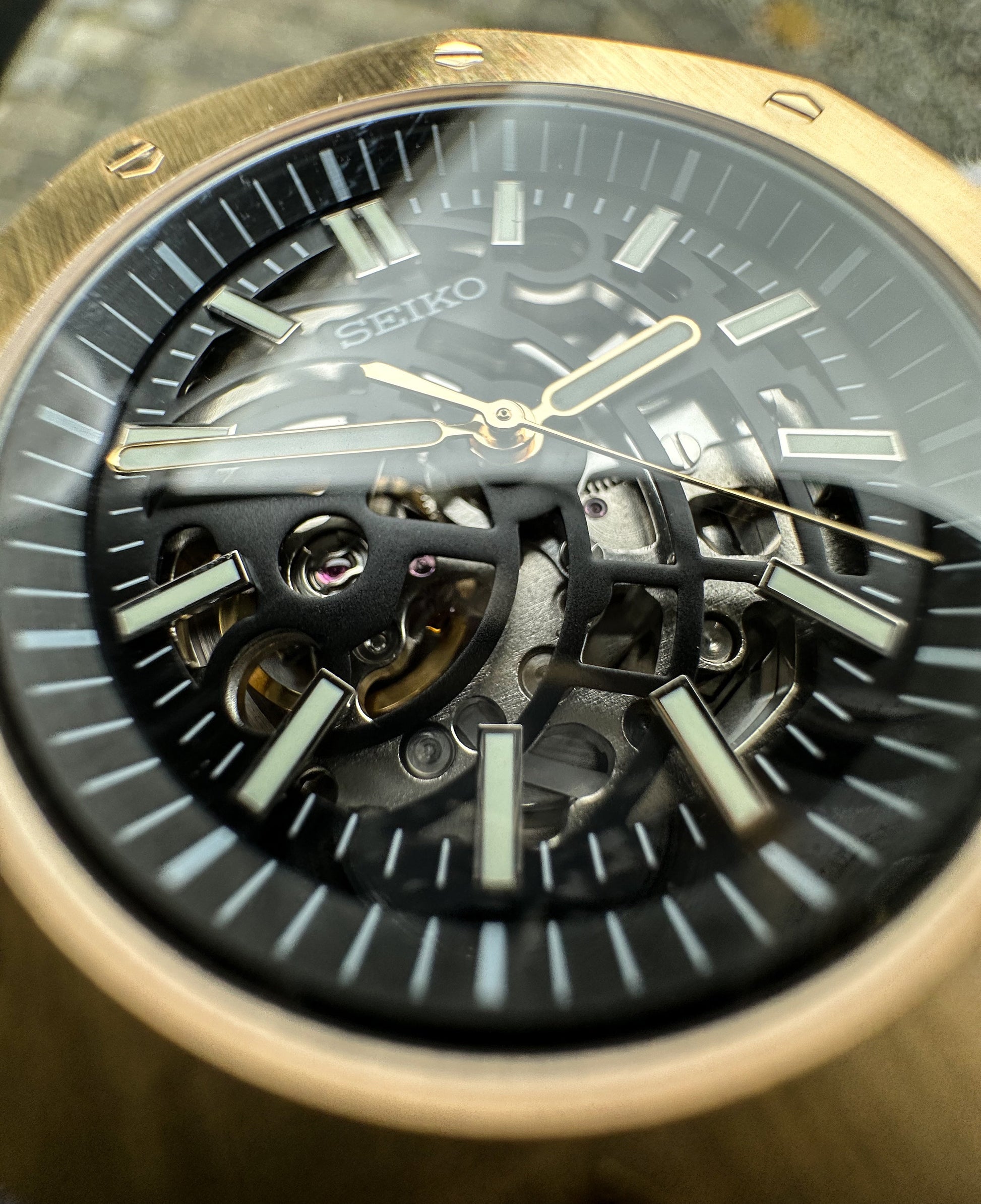 Gold ’Skeleton’ Royal Oak Mod