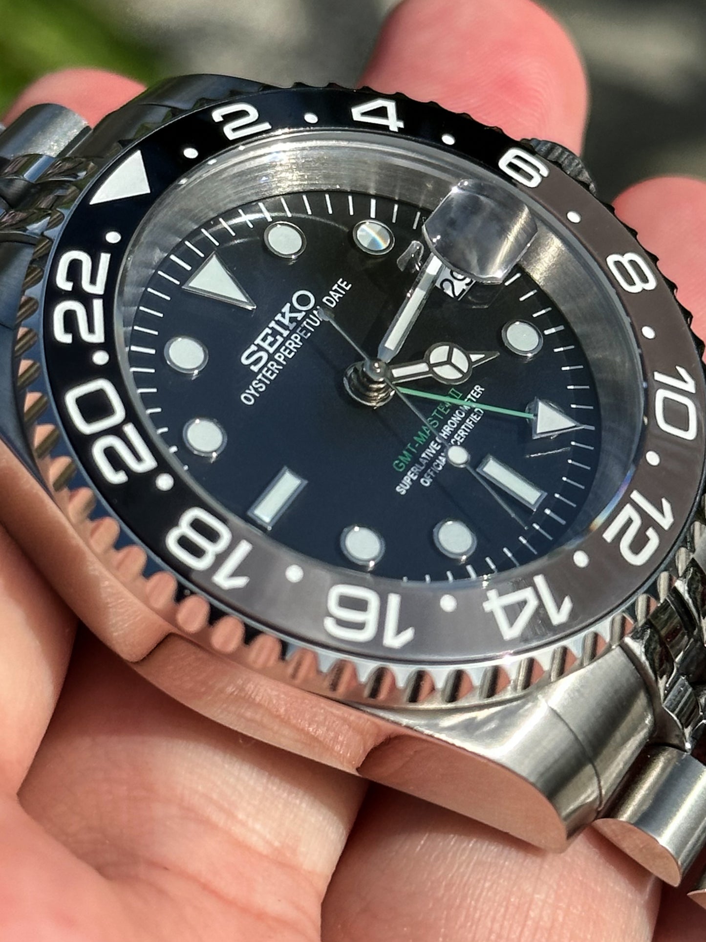 "Bruce Wayne" GMT-Master II Mod
