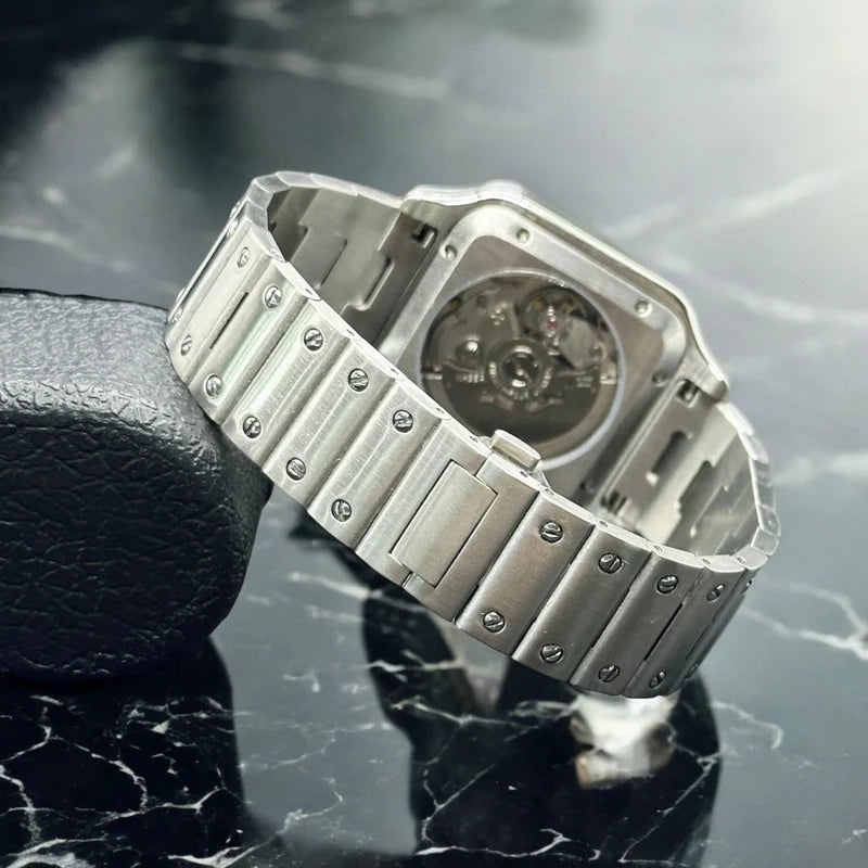 "Green Dial" Santos Mod