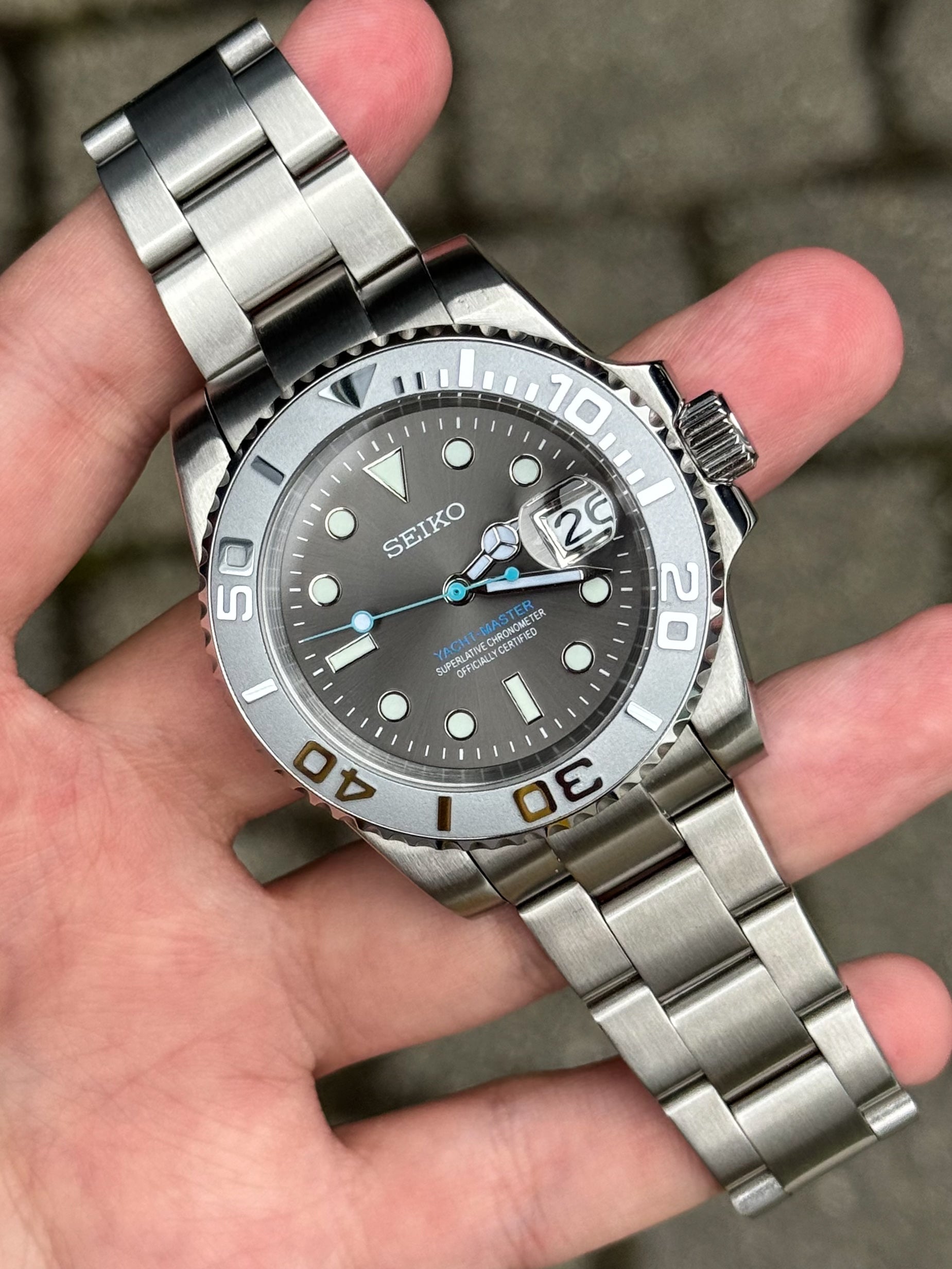 ’Rhodium’ Yacht-Master Mod