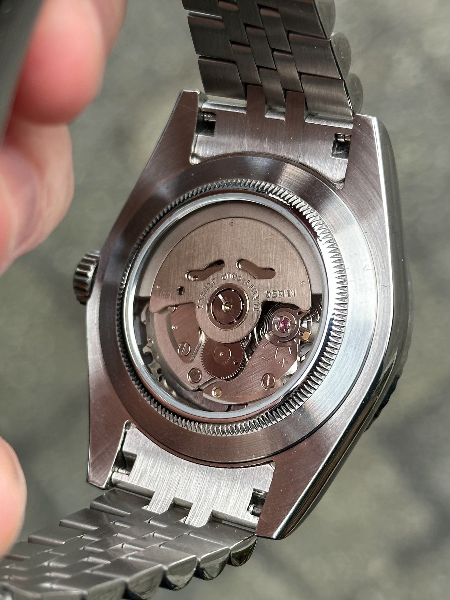 "Who Cares" Datejust Mod