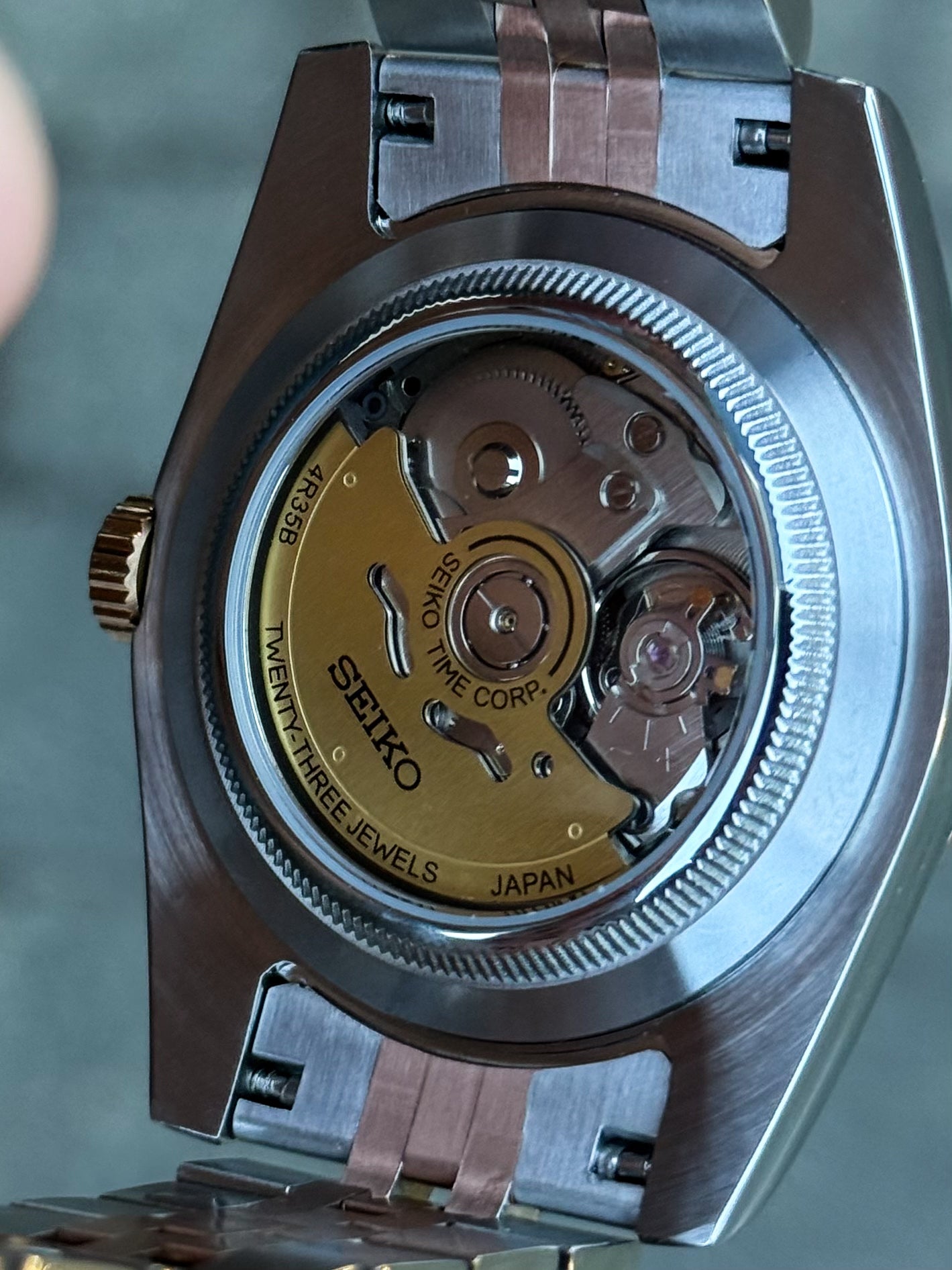 Rosegold "Wimbledon" Datejust Mod