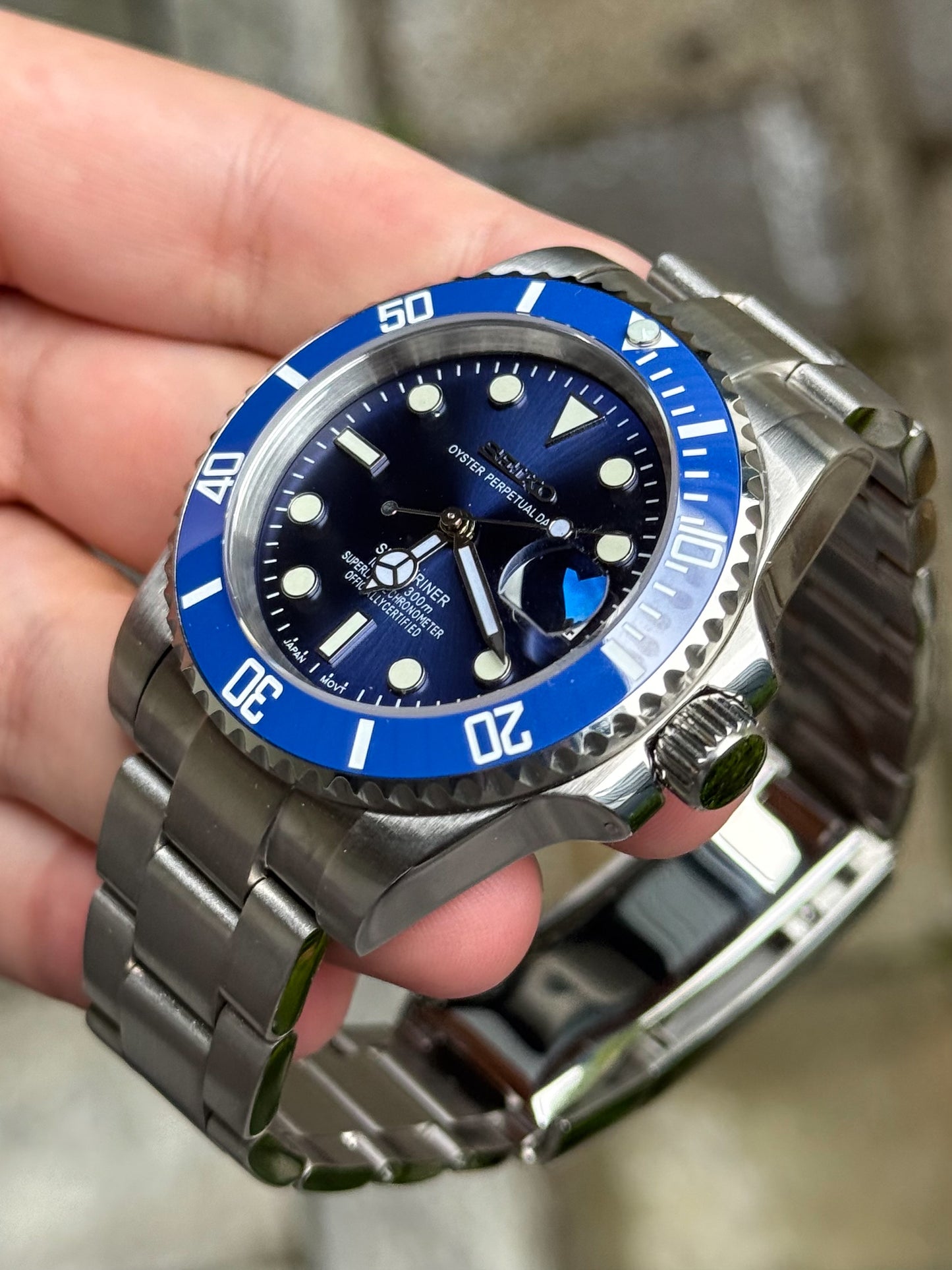 "Smurf" Submariner Mod