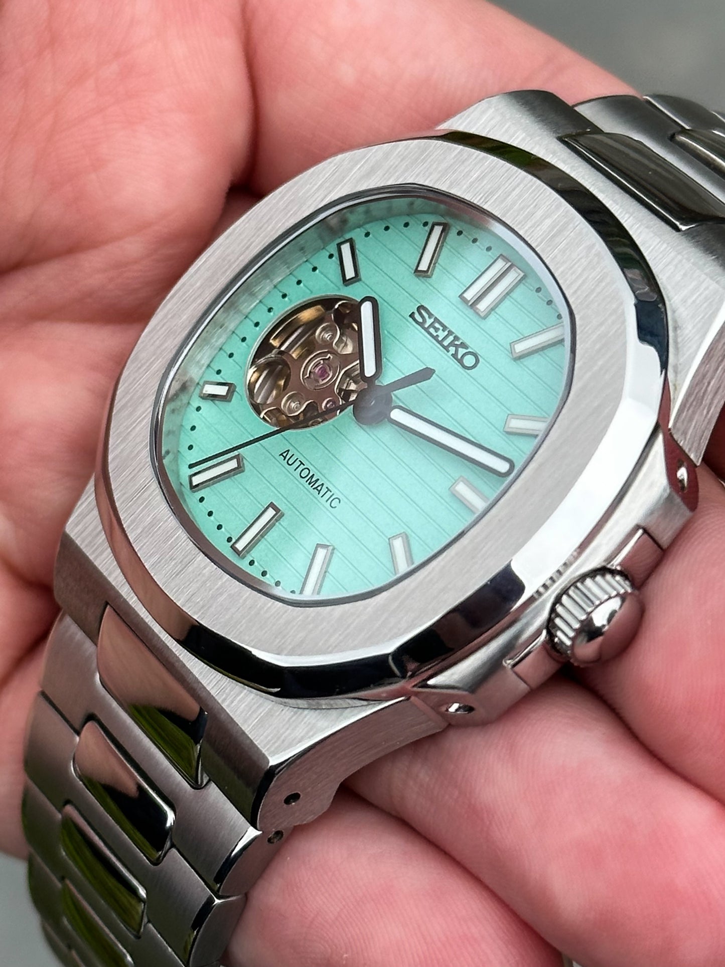 "Open Heart" Tiffany Nautilus