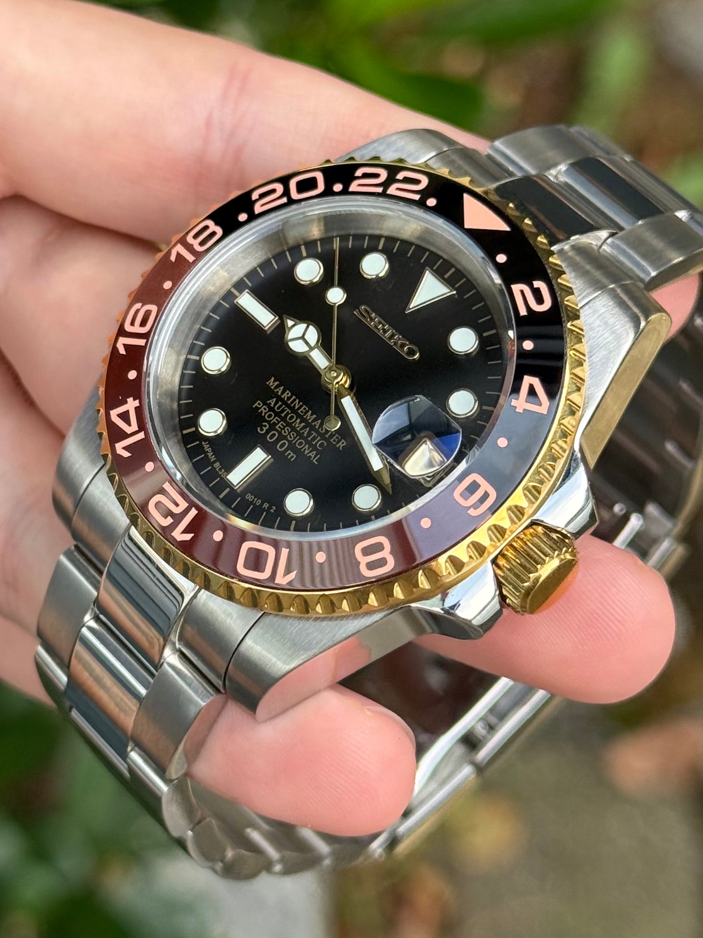 (På lager) "Root Beer" Submariner Mod