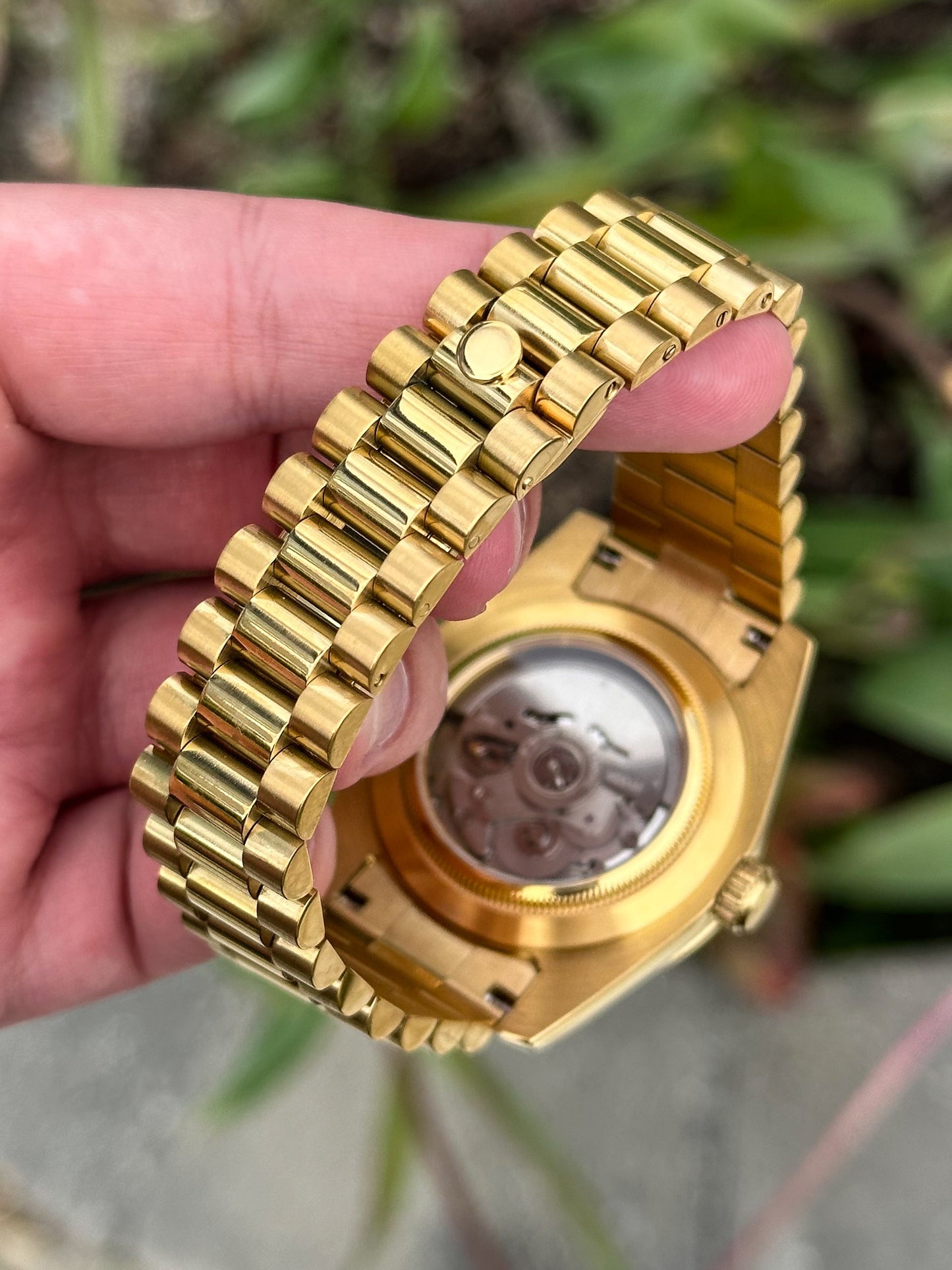 Gold ’Roman Dial’ President Mod