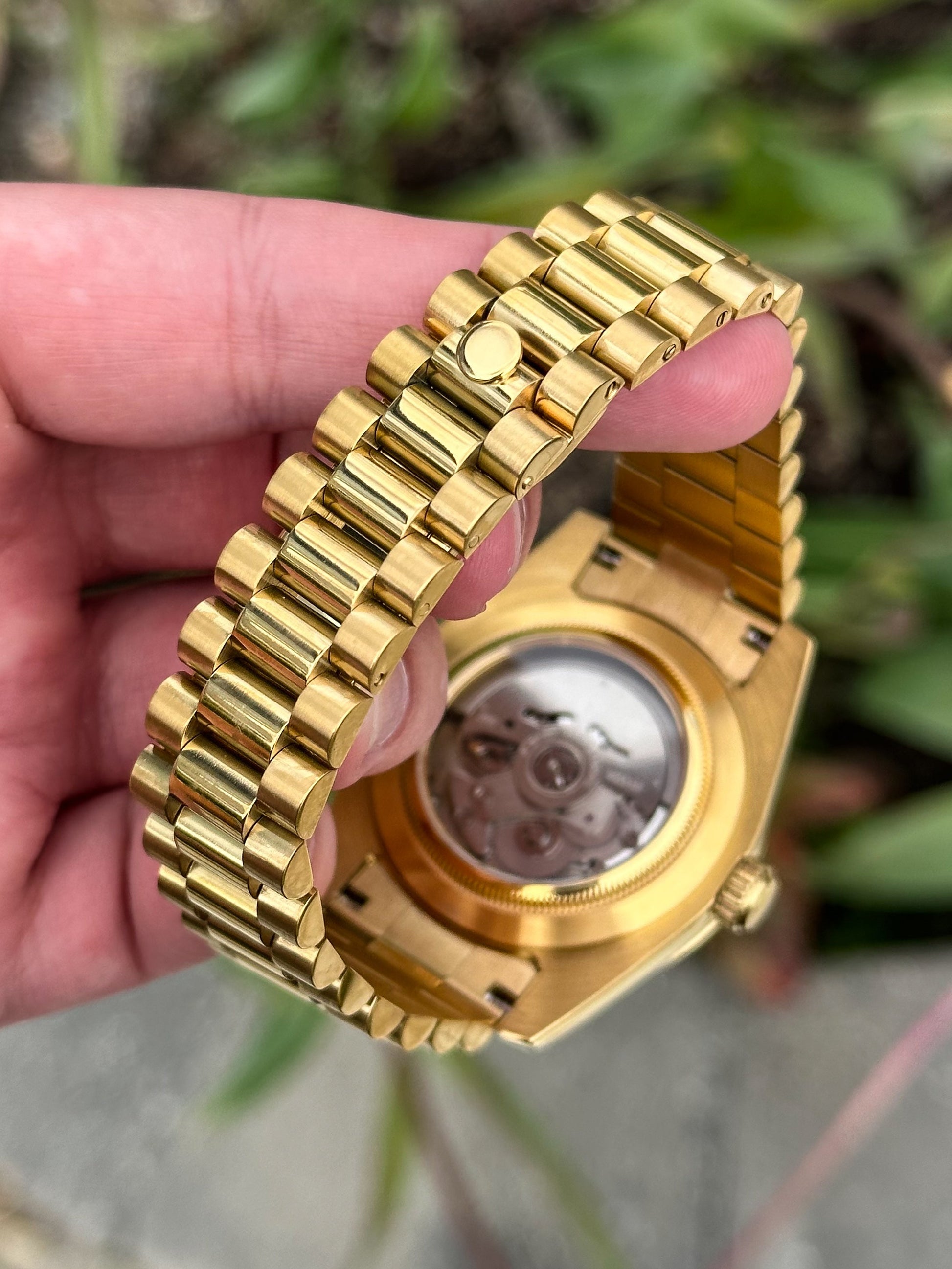Gold ’Roman Dial’ President Mod