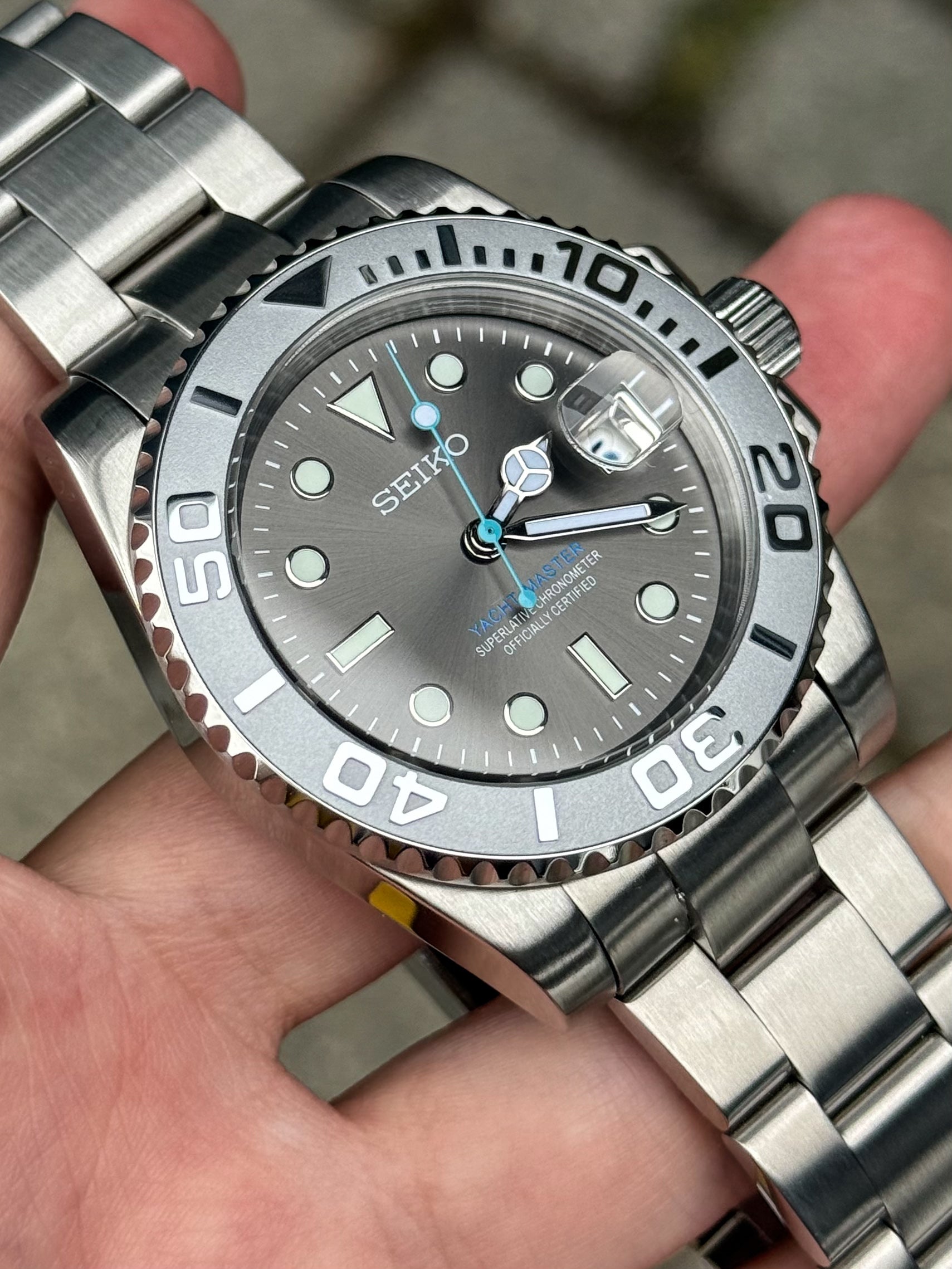 ’Rhodium’ Yacht-Master Mod