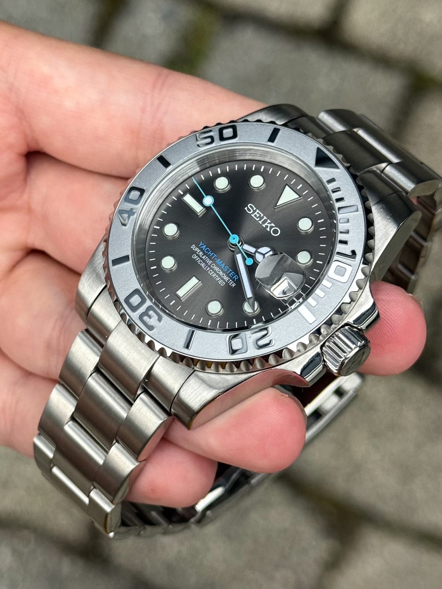 ’Rhodium’ Yacht-Master Mod