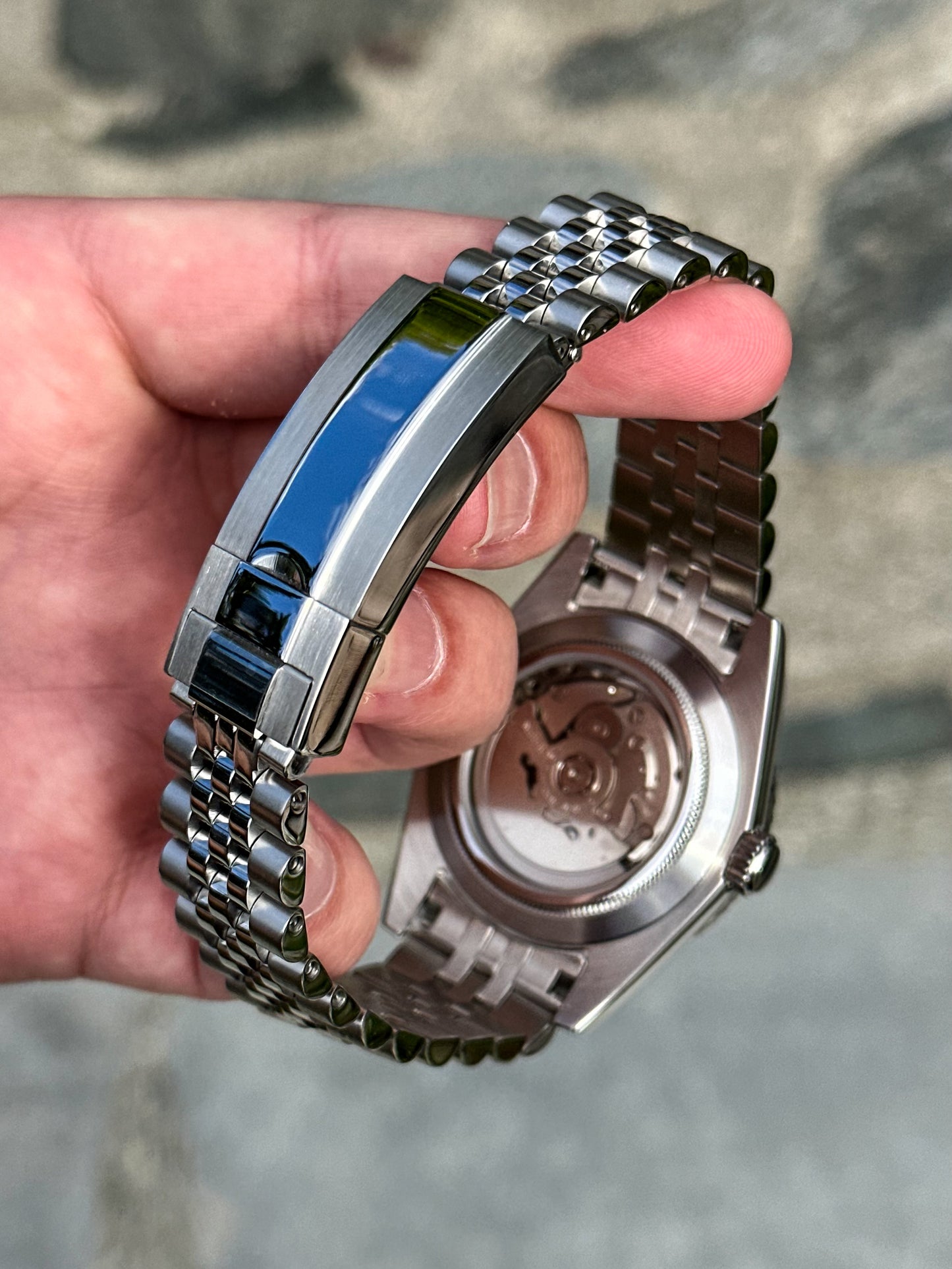 "Gradient Green" Datejust Mod