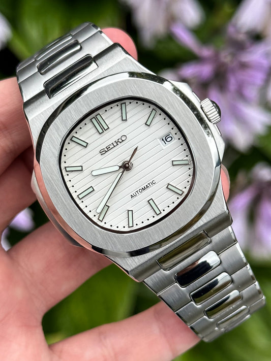 ’White Dial’ Nautilus Mod