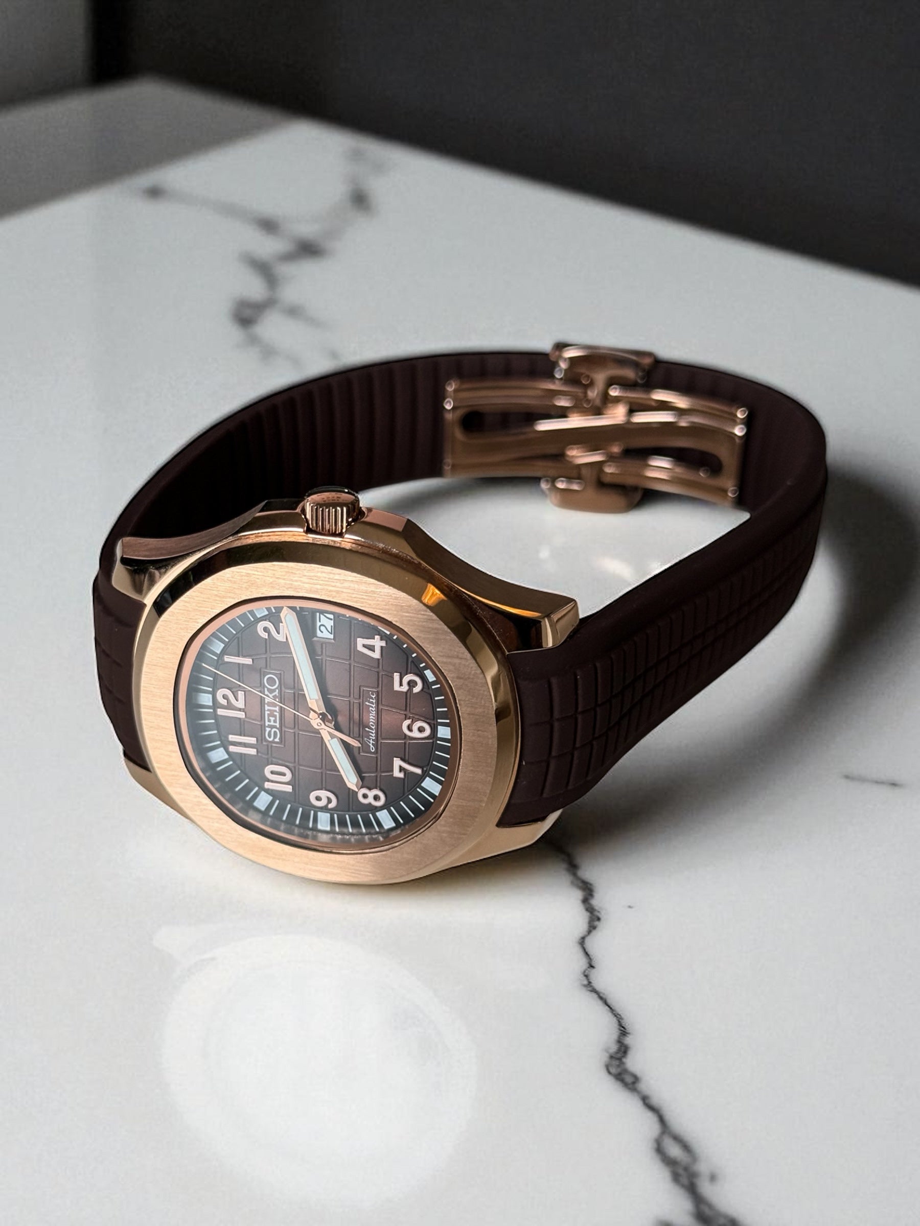 Rosegold ’Choco’ Aquanaut’ Mod