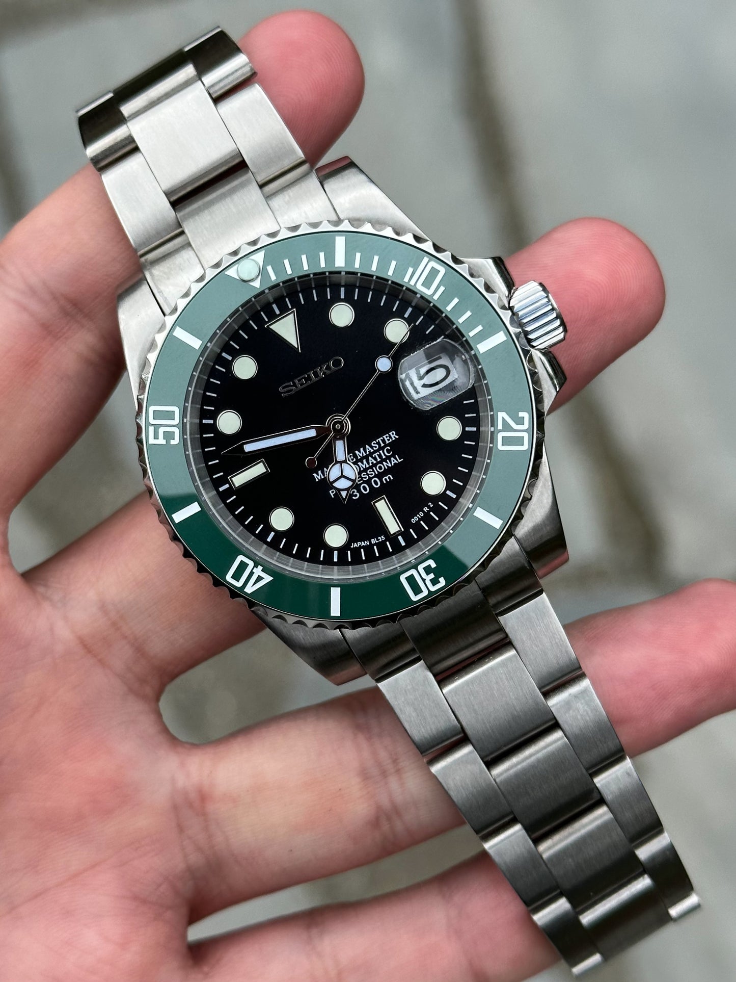 "Starbucks" Submariner Mod