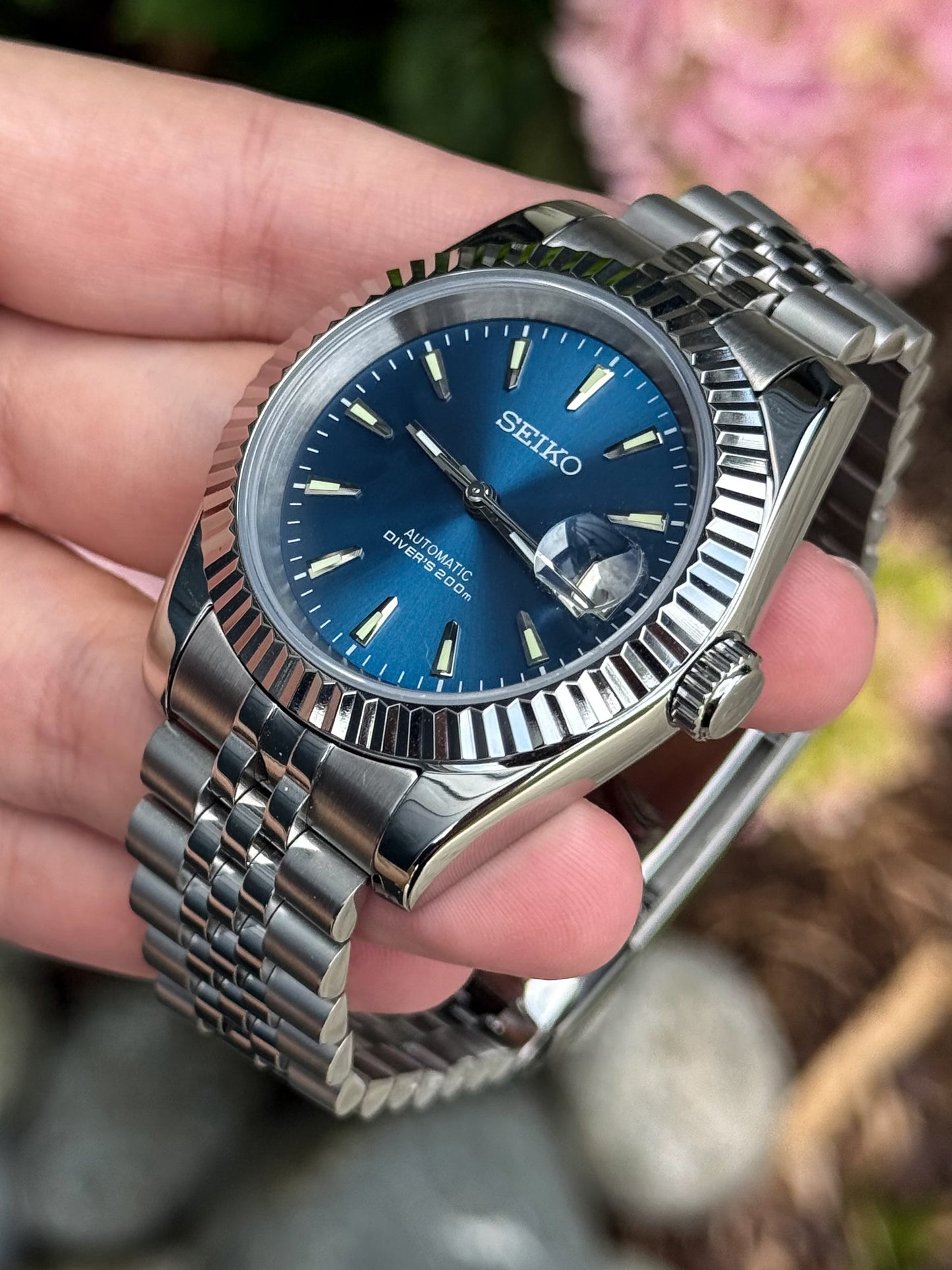 "Ice Blue" Datejust Mod