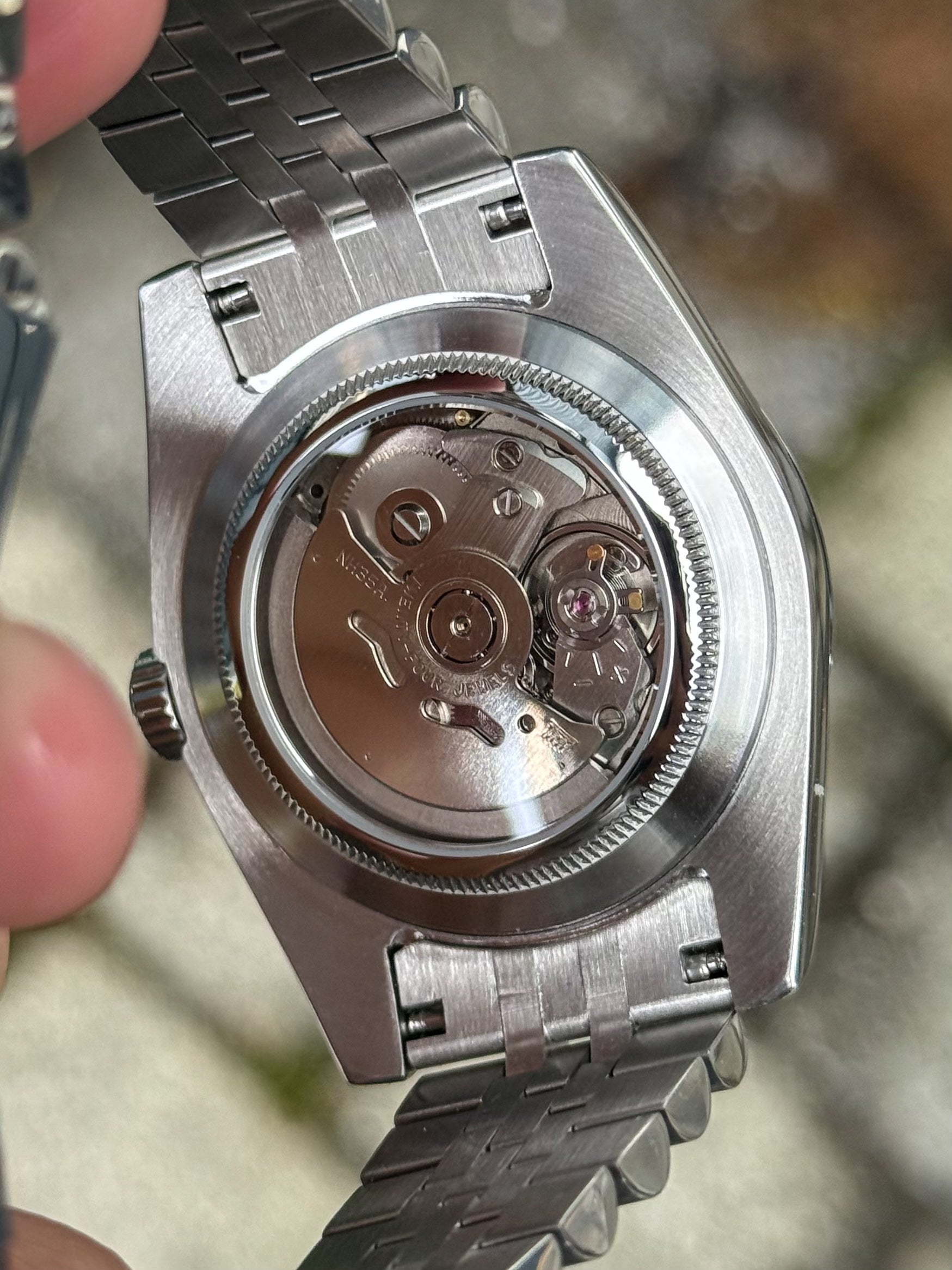 ’Blue Arabic’ Datejust Mod