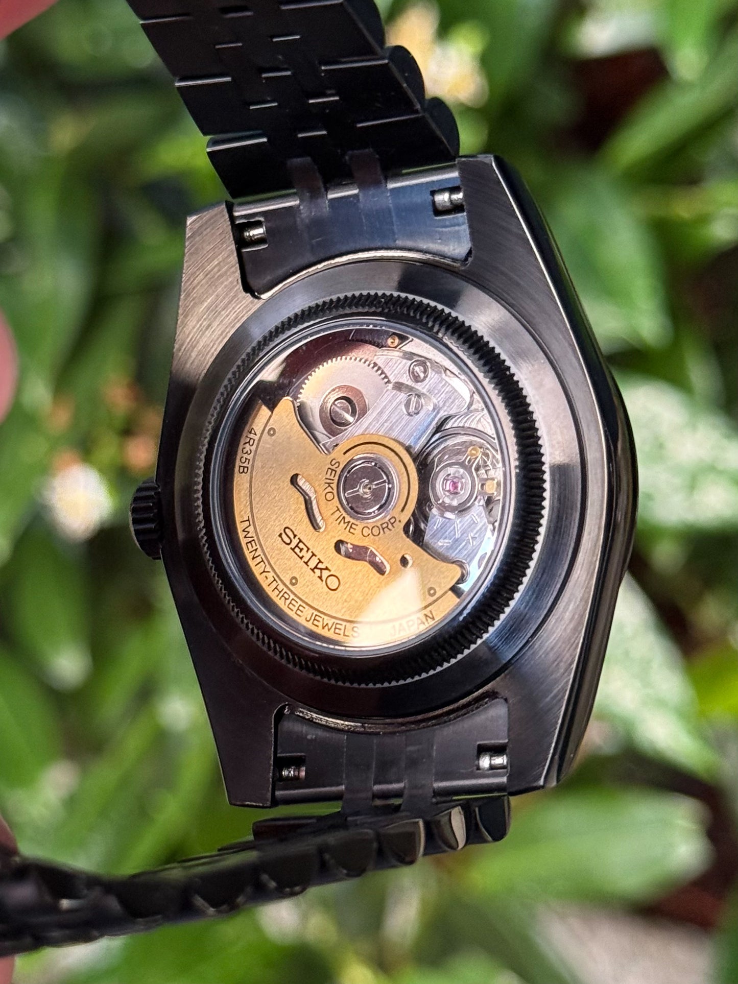 Stealth "White Dial" Sky Dweller Mod