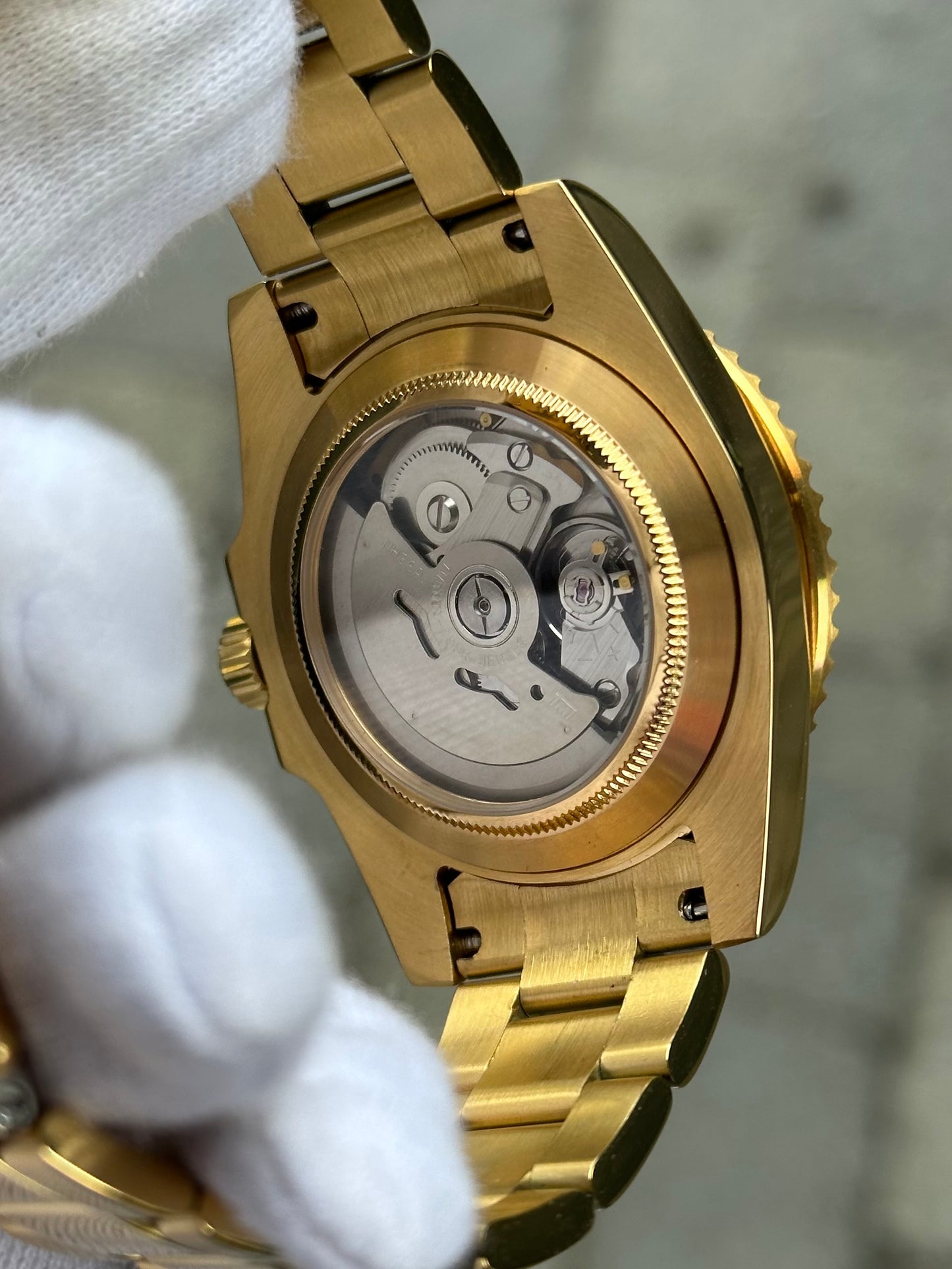 Gold "Blue Dial" Submariner Mod