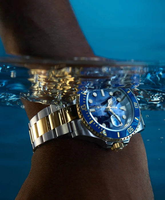 "Bluesy" Two Tone Submariner Mod