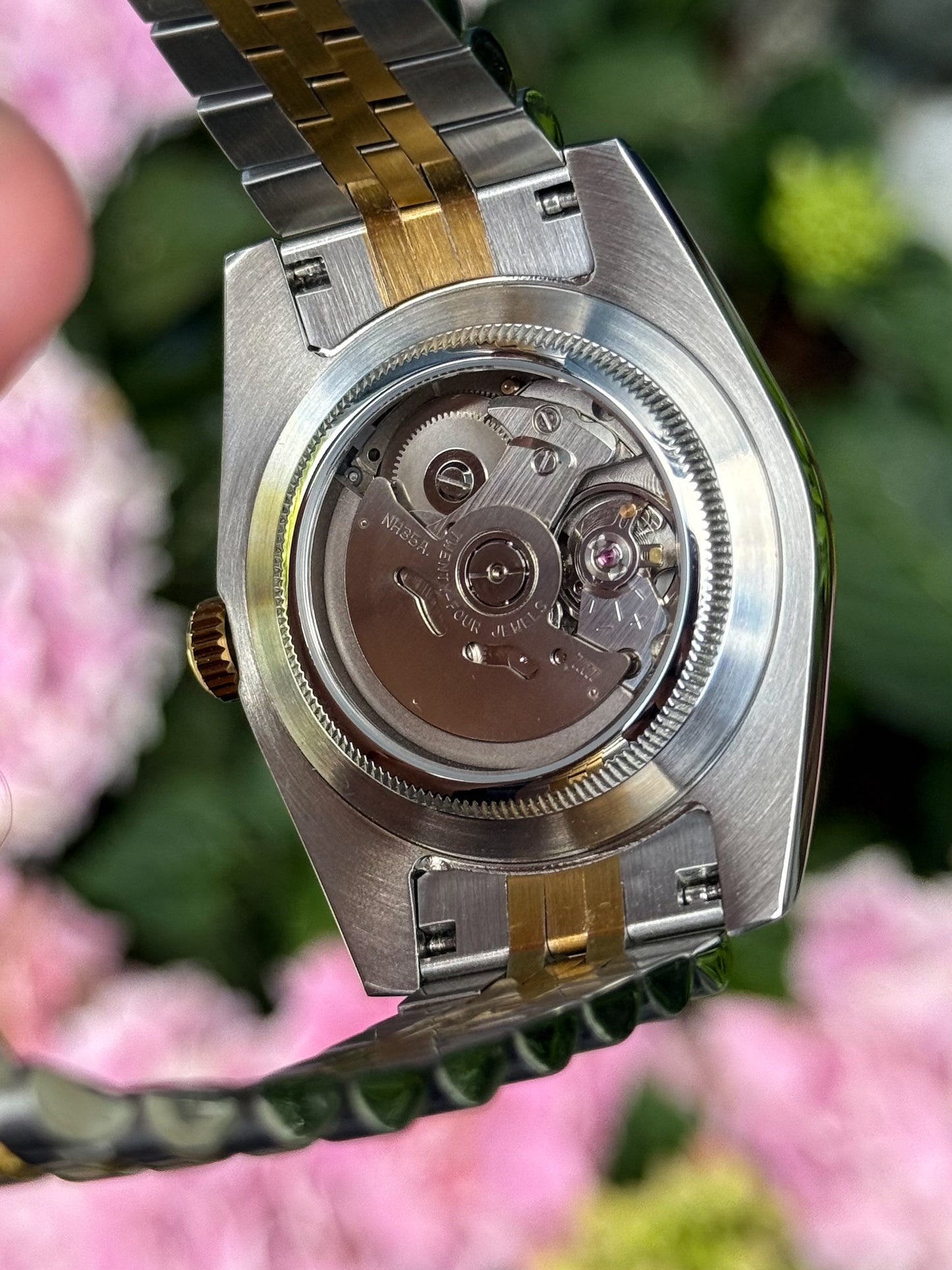 Two Tone ’Champagne Dial’ Datejust Mod