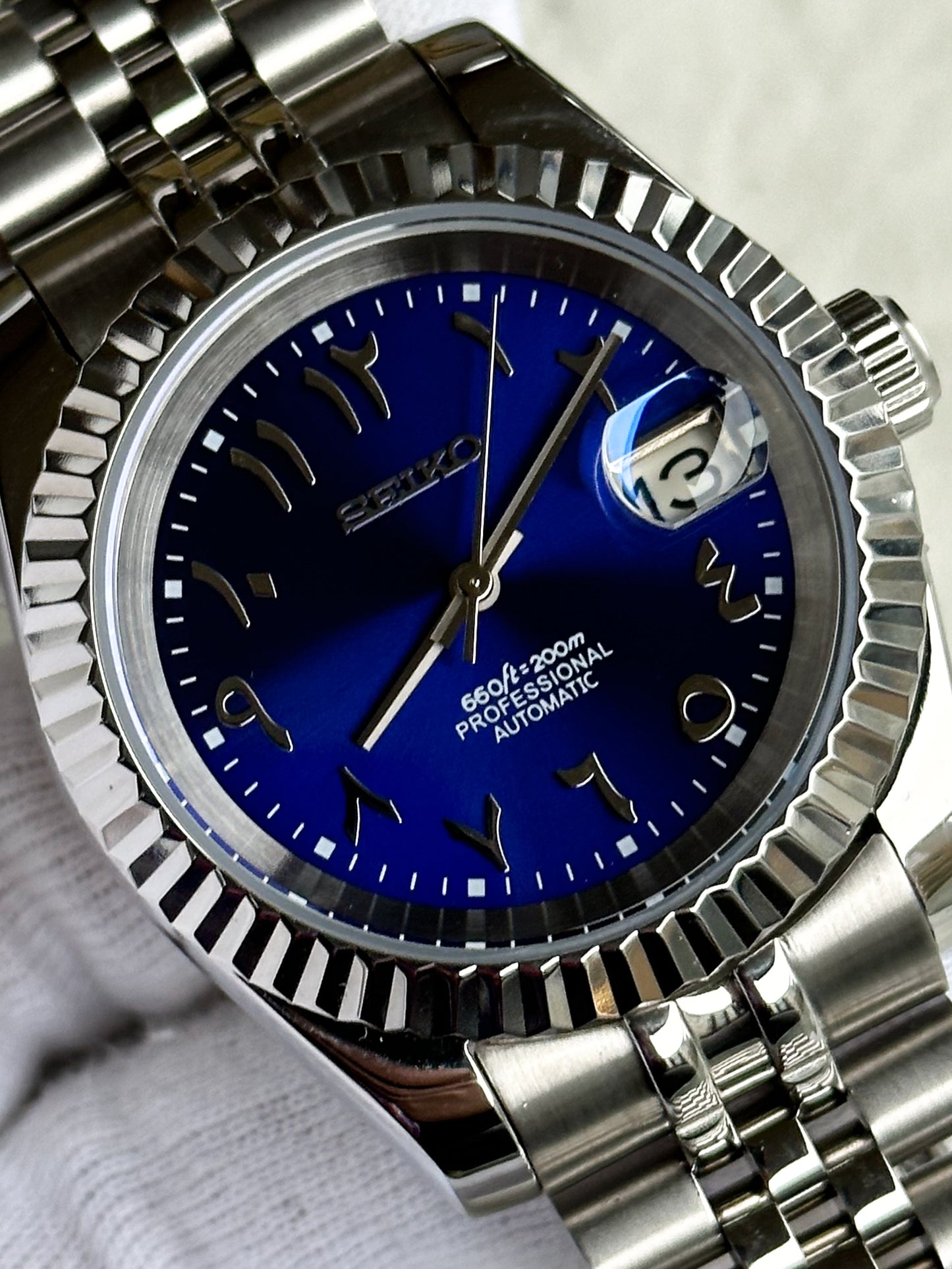 "Blue Arabic" Datejust 39mm Mod