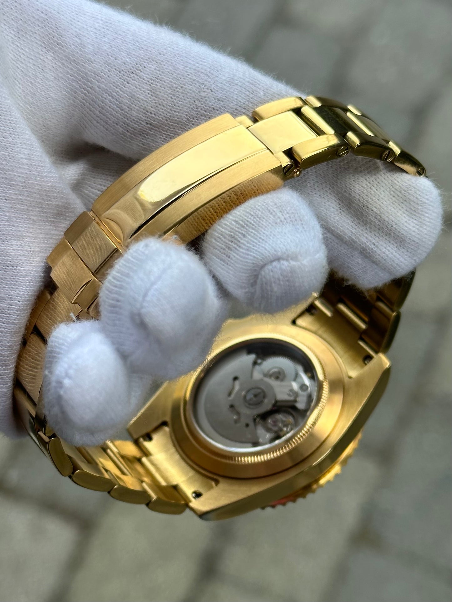 Gold "Blue Dial" Submariner Mod