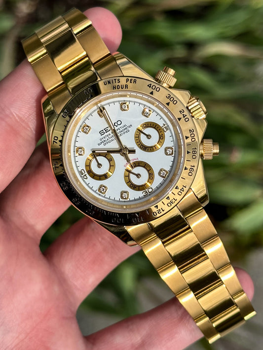 Gold ’Diamond Dial’ Daytona Mod