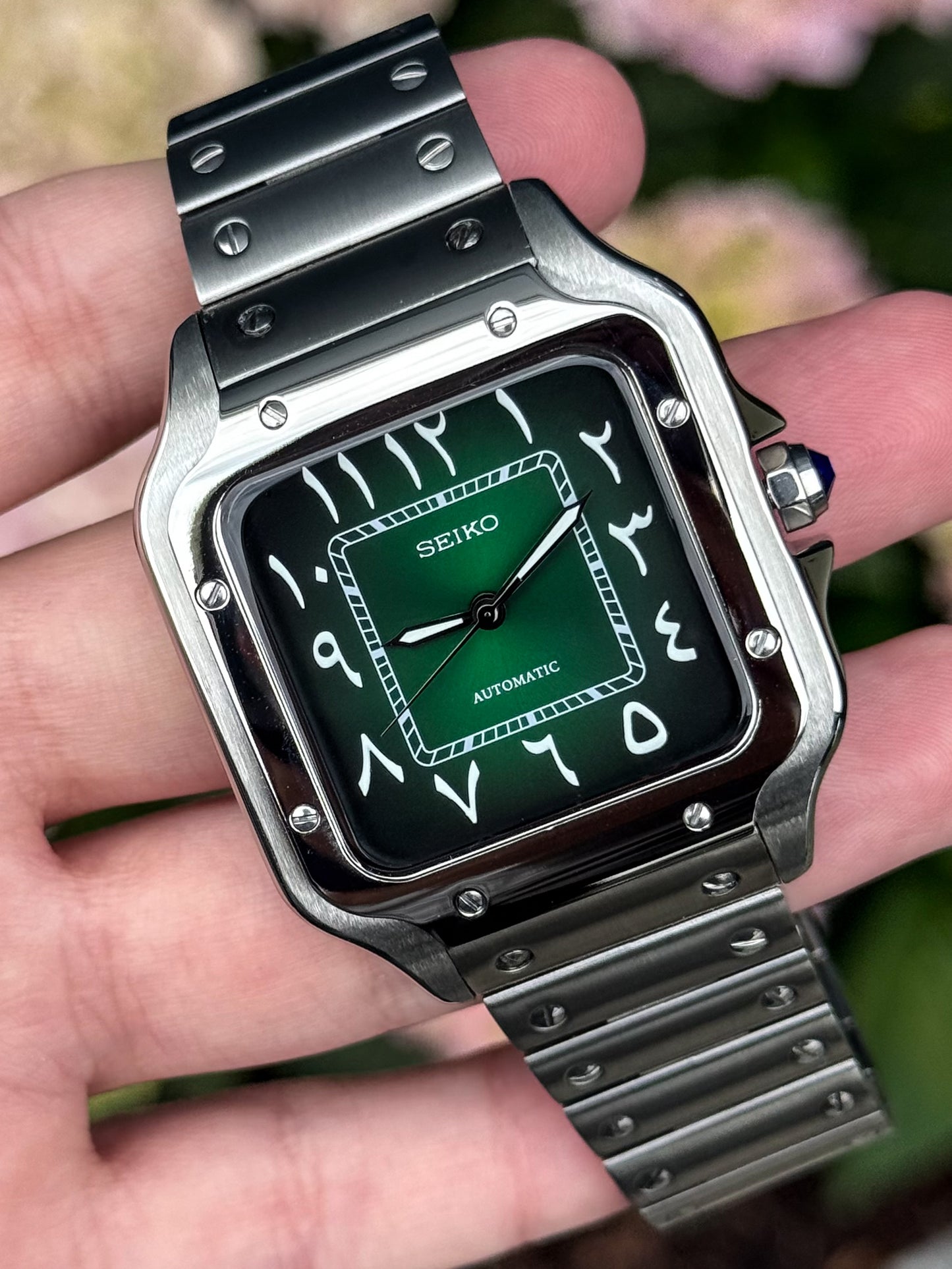 (In stock) "Green Arabic" Santos Mod