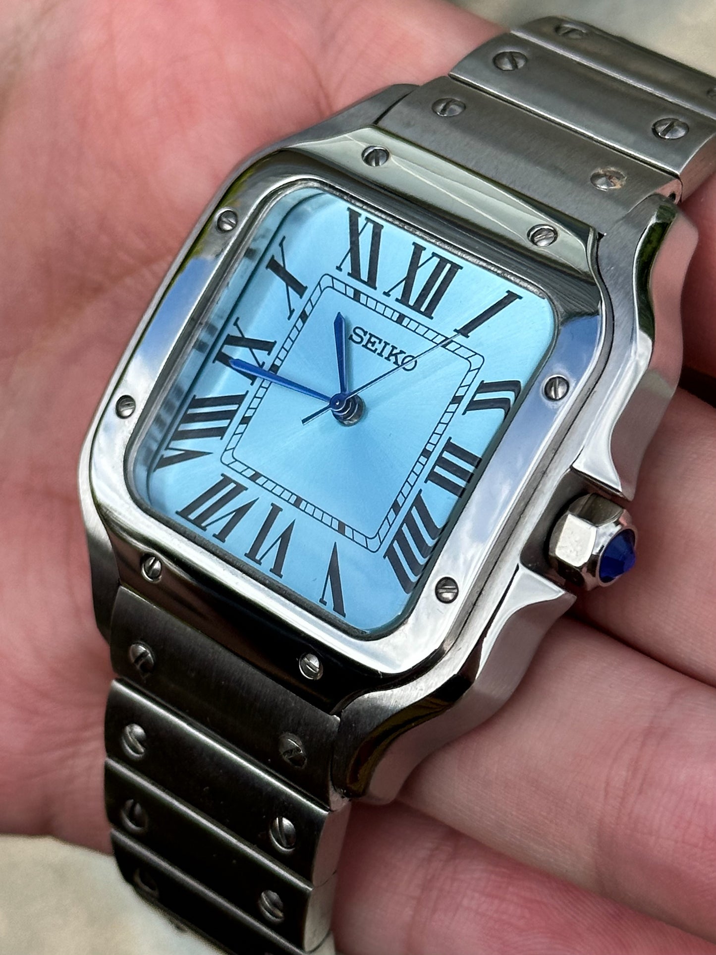 "Ice Blue" Santos Mod