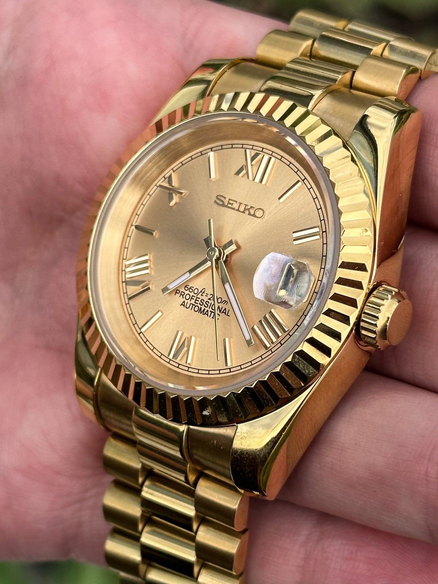 Gold ’Roman Dial’ President Mod