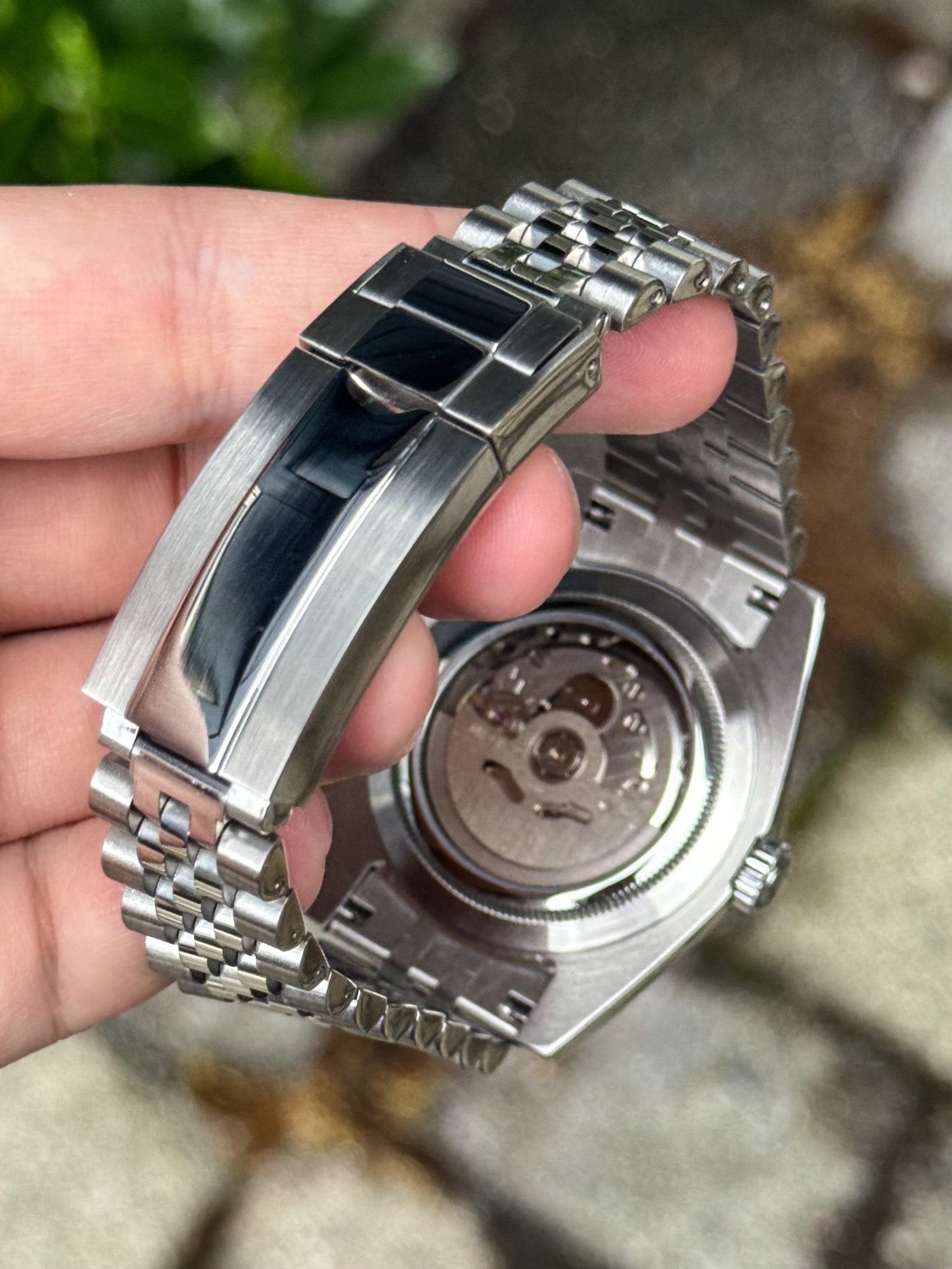 ’Blue Arabic’ Datejust Mod