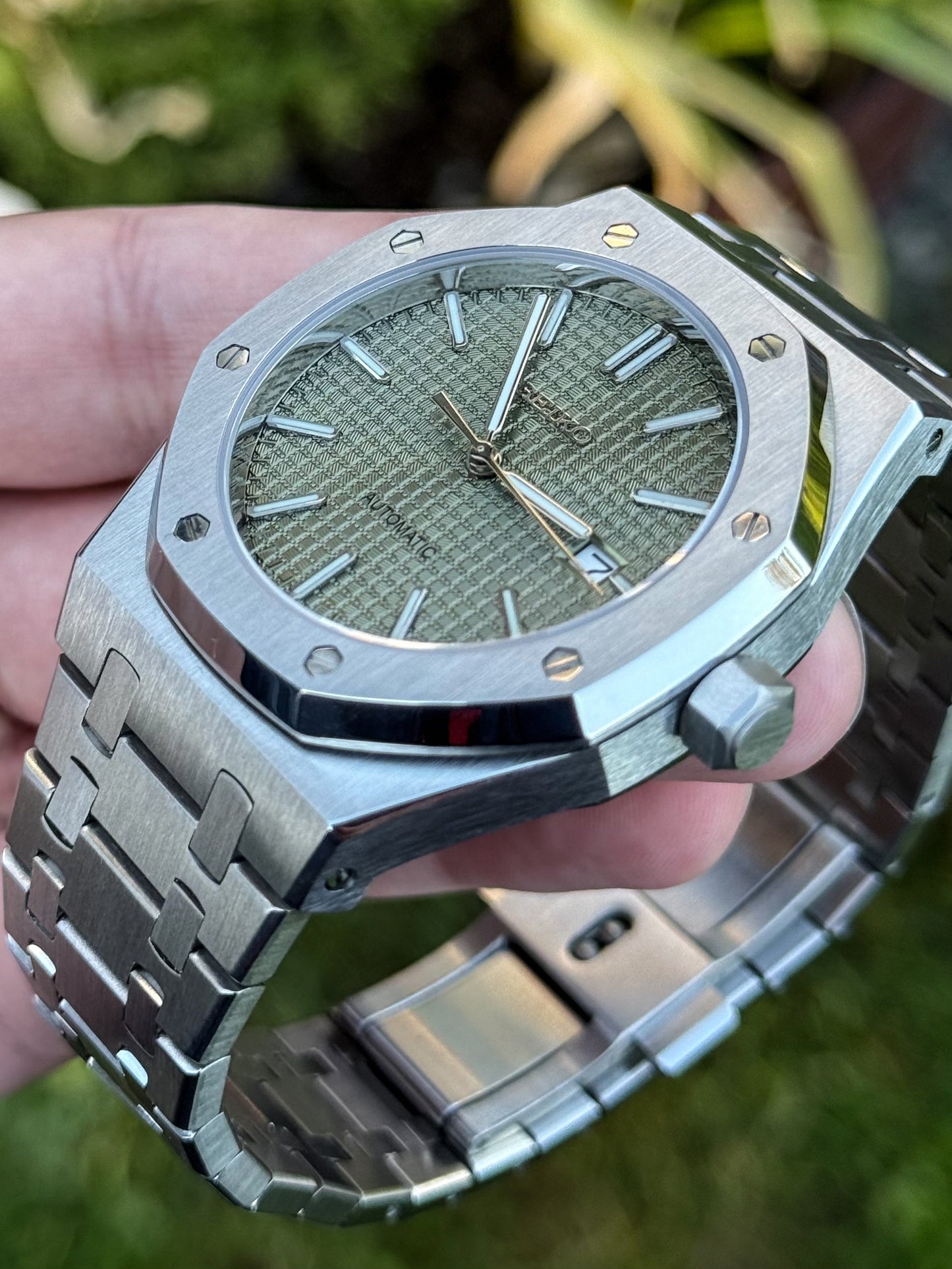 (PRE ORDER) ’Olive Dial’ Royal Oak Mod