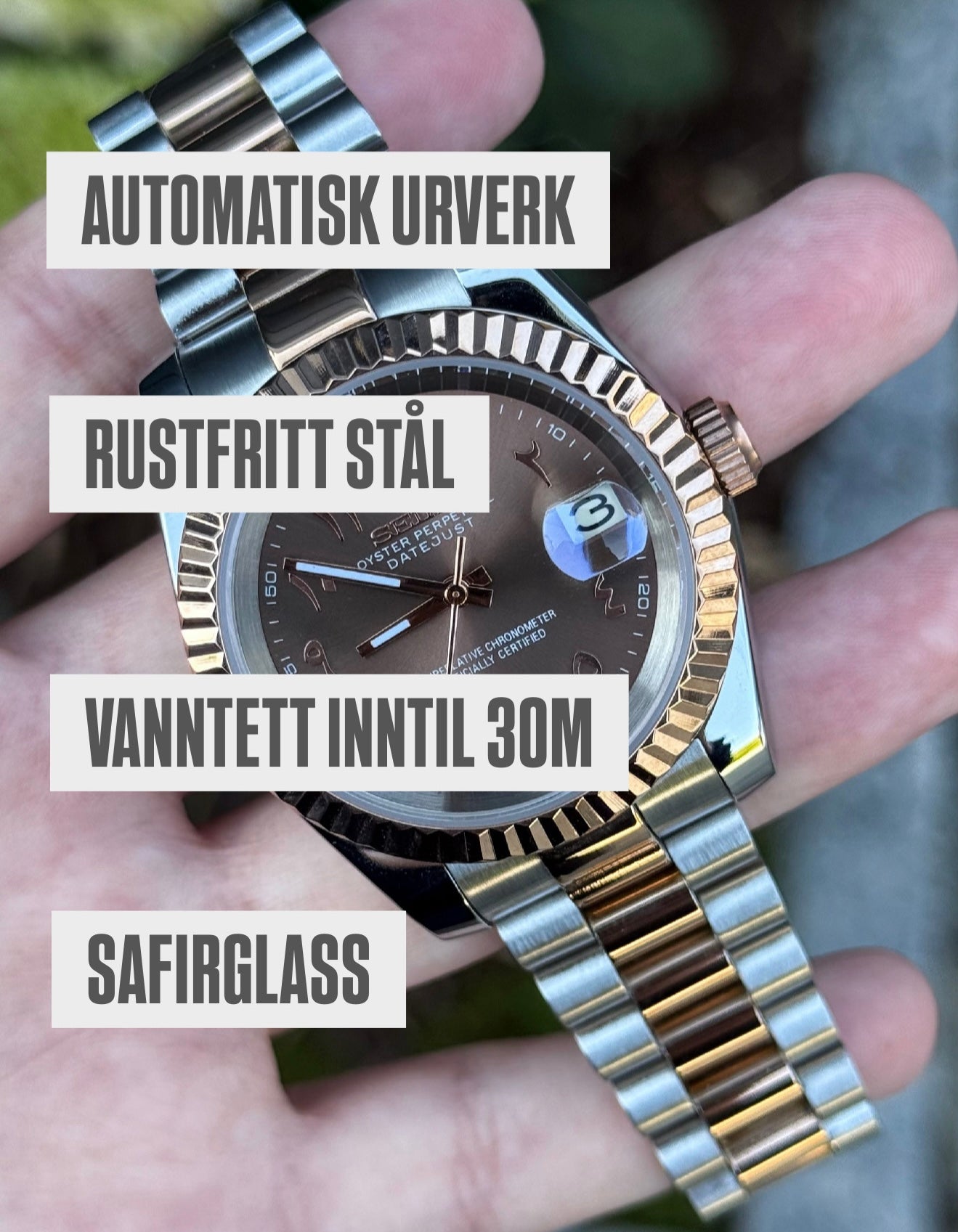 Rosegold "Olive Arabic" President Mod