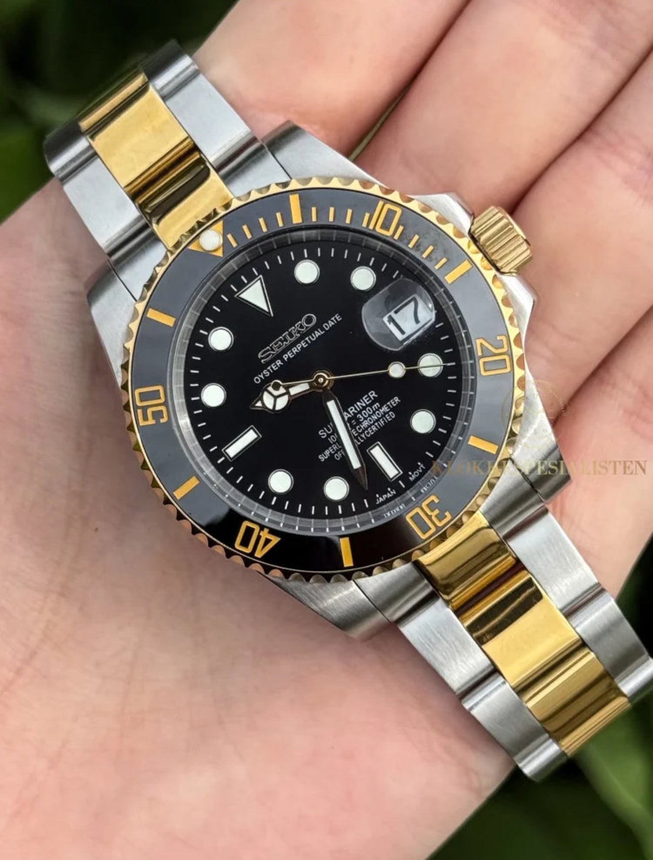 "Black & Gold" Two Tone Submariner Mod