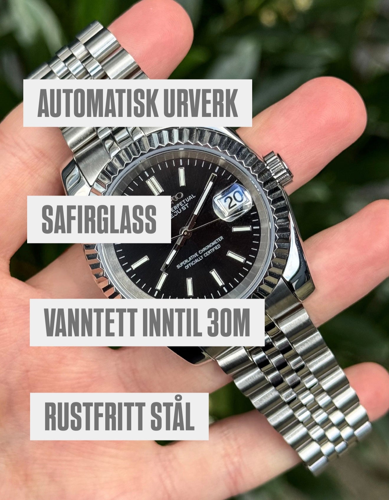 "Gradient Green" Datejust Mod