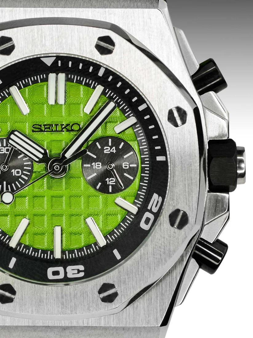 Royal Oak "Lime-green" Offshore Chrono Mod