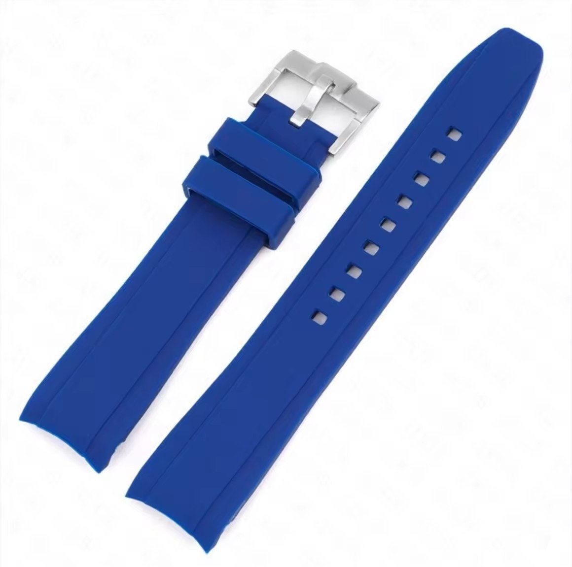 20mm Royal-blå Curved Gummireim