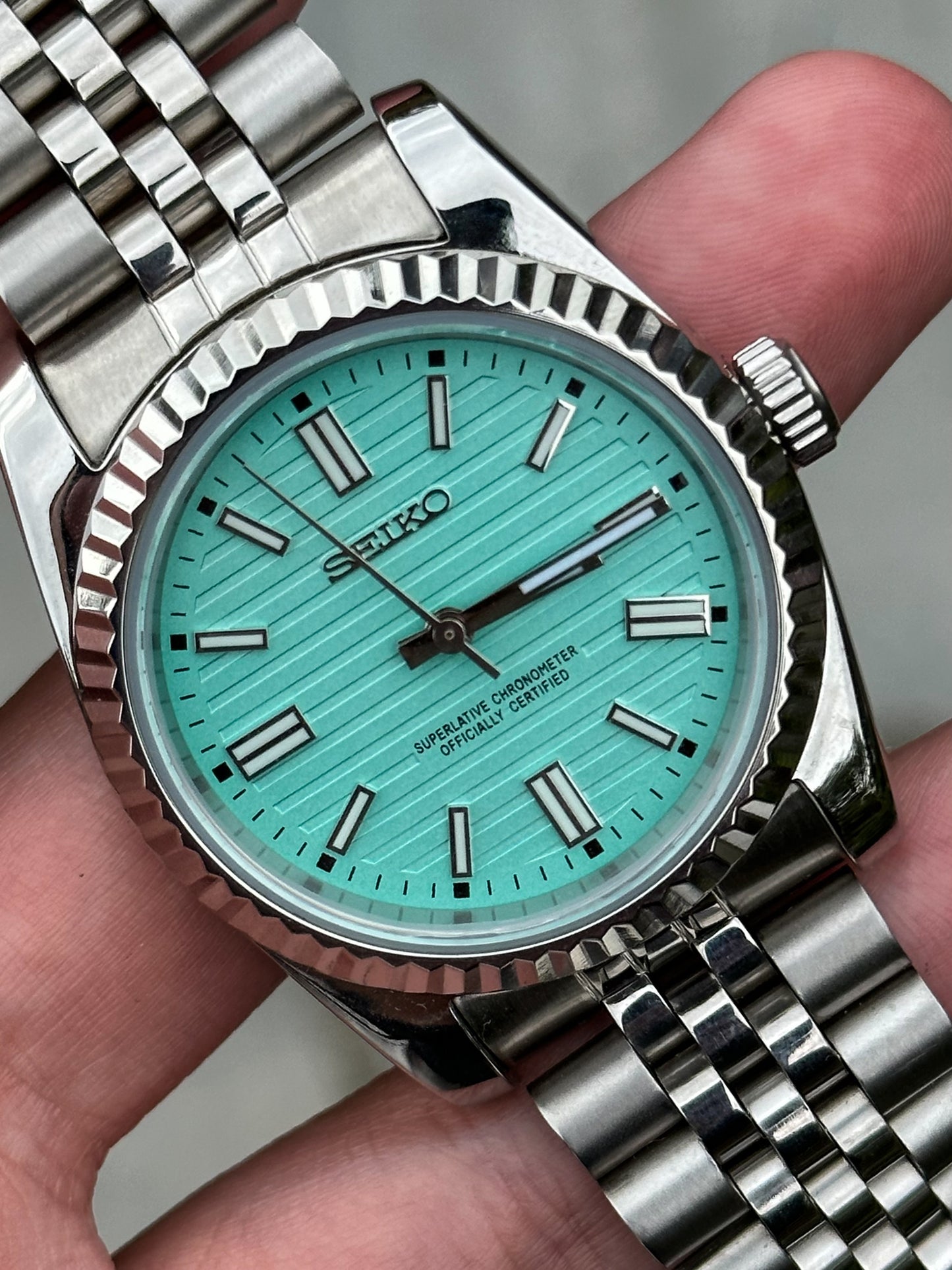 "Turquoise" Datejust Mod