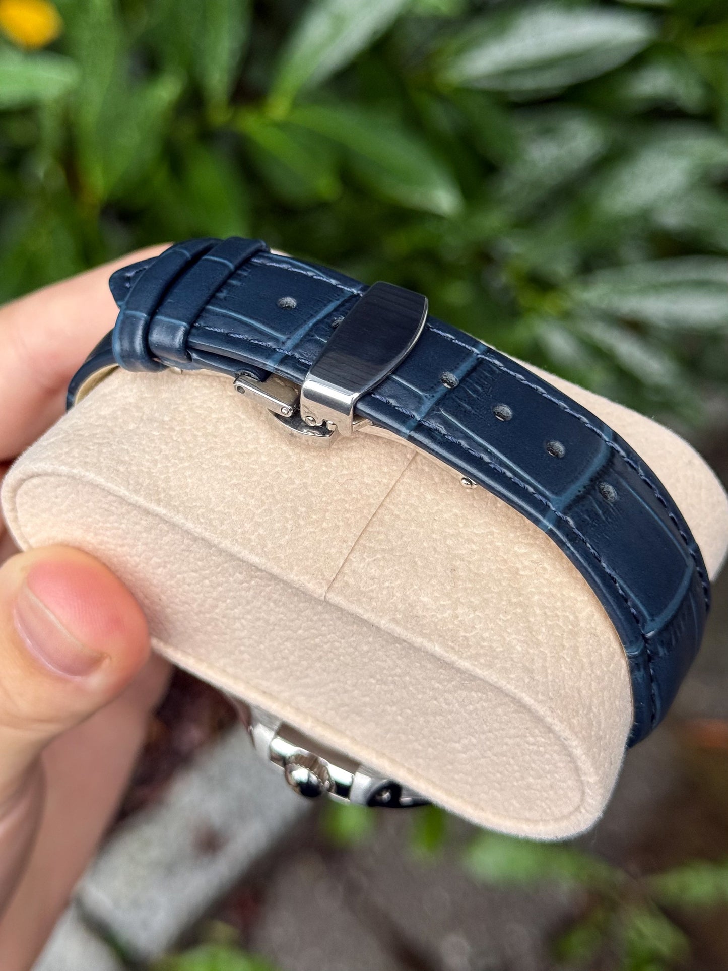 Open Heart ’Blue Dial’ Nautilus Mod