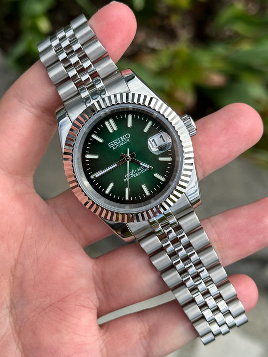 "Gradient Green" Datejust Mod