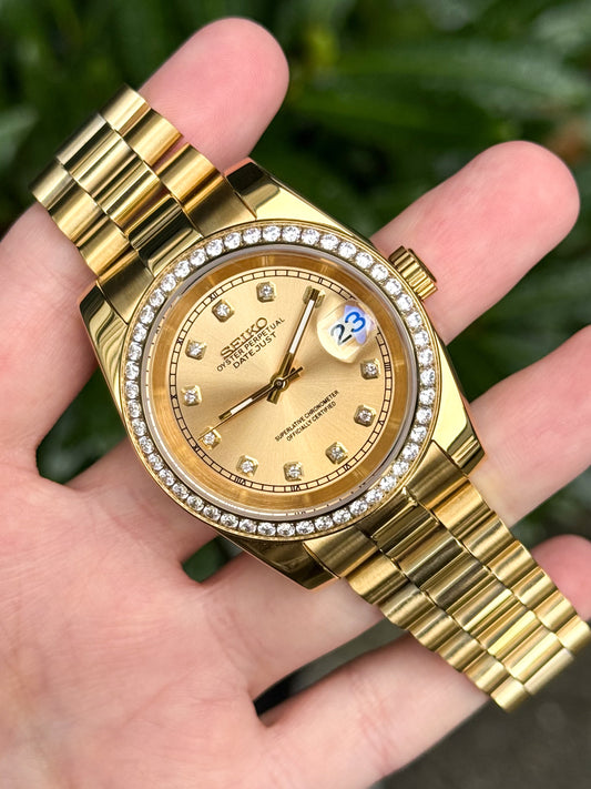 Gold "Full Diamond" President Mod