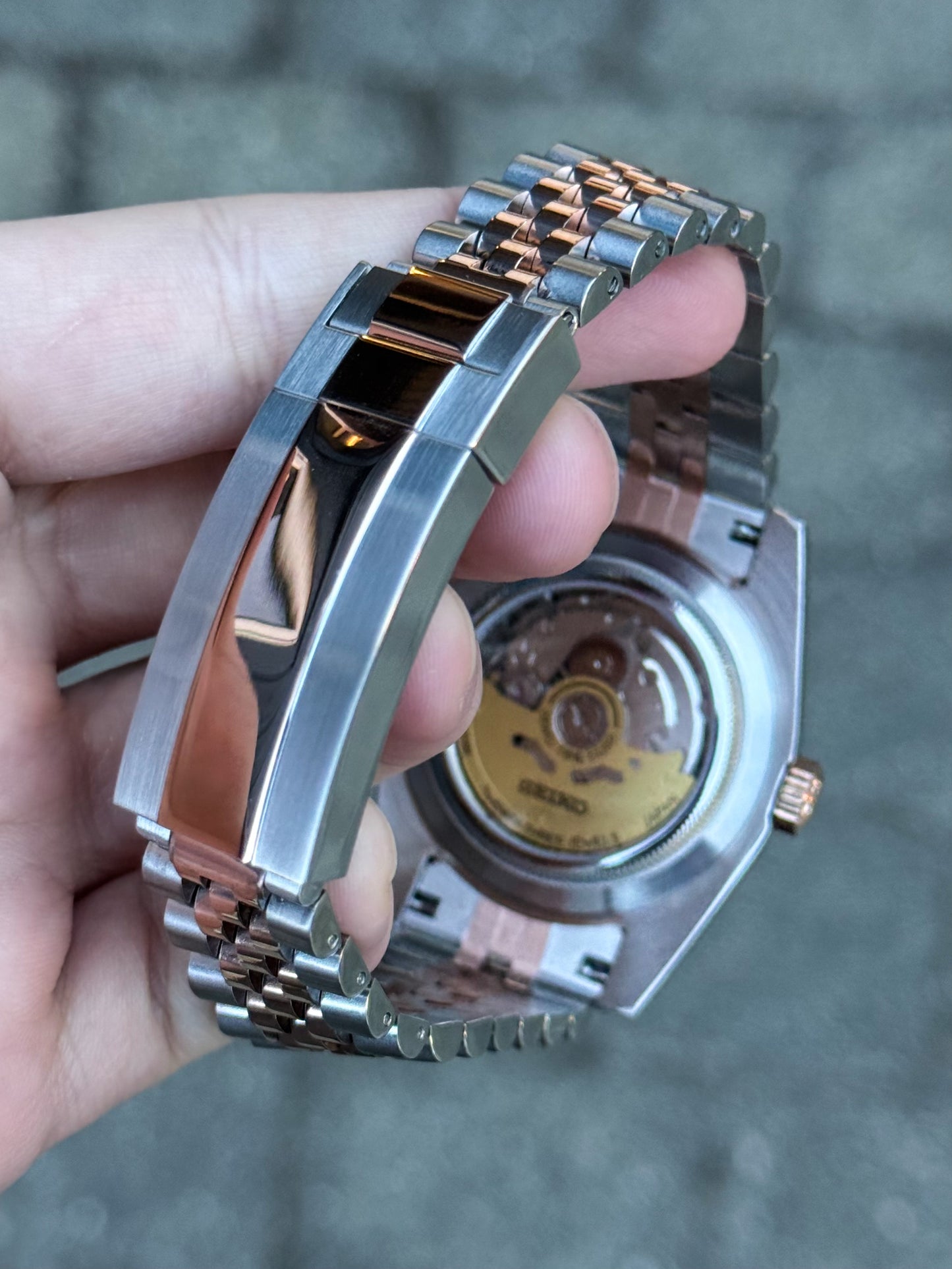 Rosegold "Wimbledon" Datejust Mod