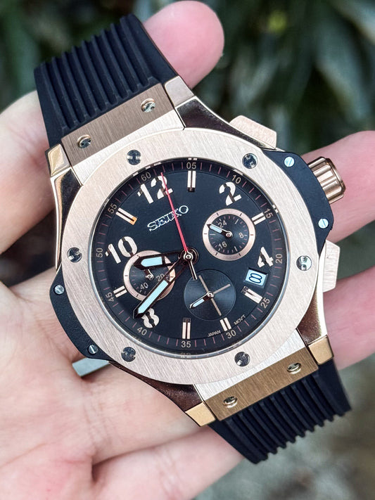 (På lager) "Big Bang" Rosegold Mod