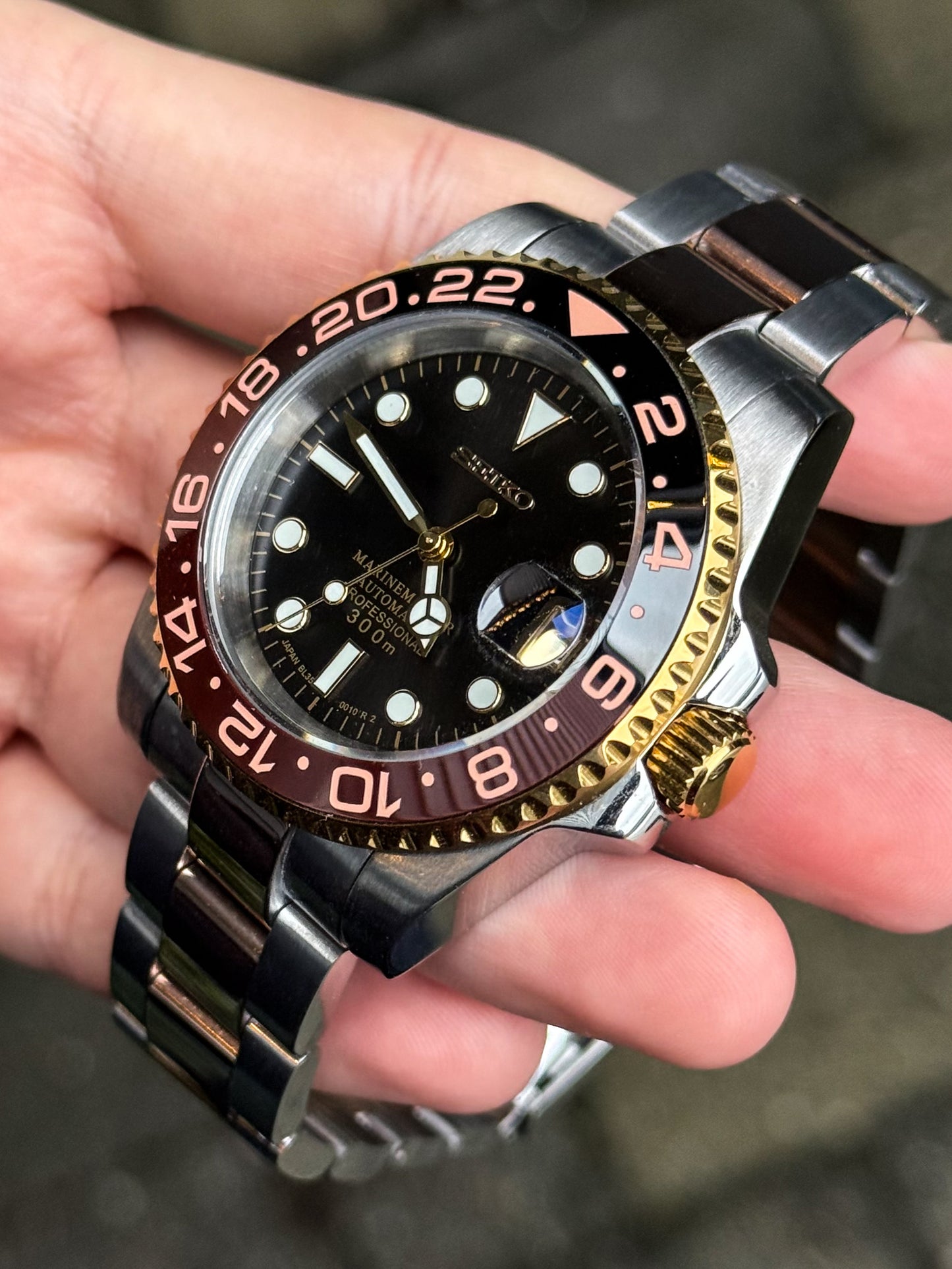 (På lager) "Root Beer" Two Tone Mod