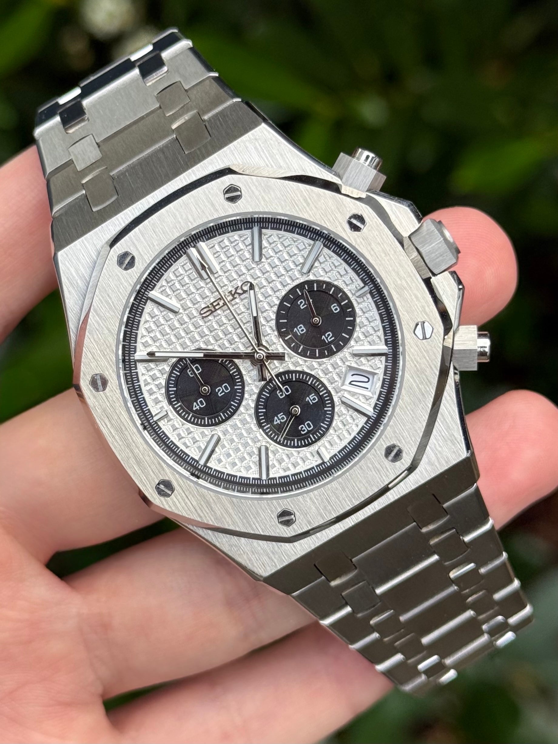 ’Panda’ Royal Oak Chrono Mod