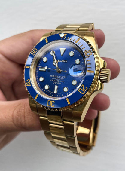 Gold "Blue Dial" Submariner Mod