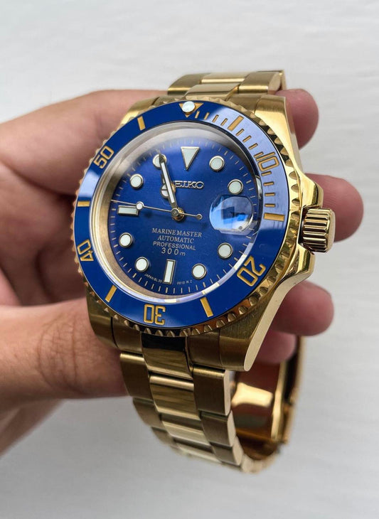 Gold "Blue Dial" Submariner Mod